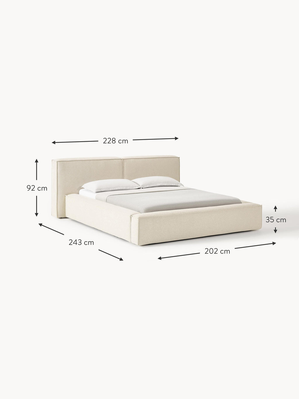 Lennon Upholstered Bed