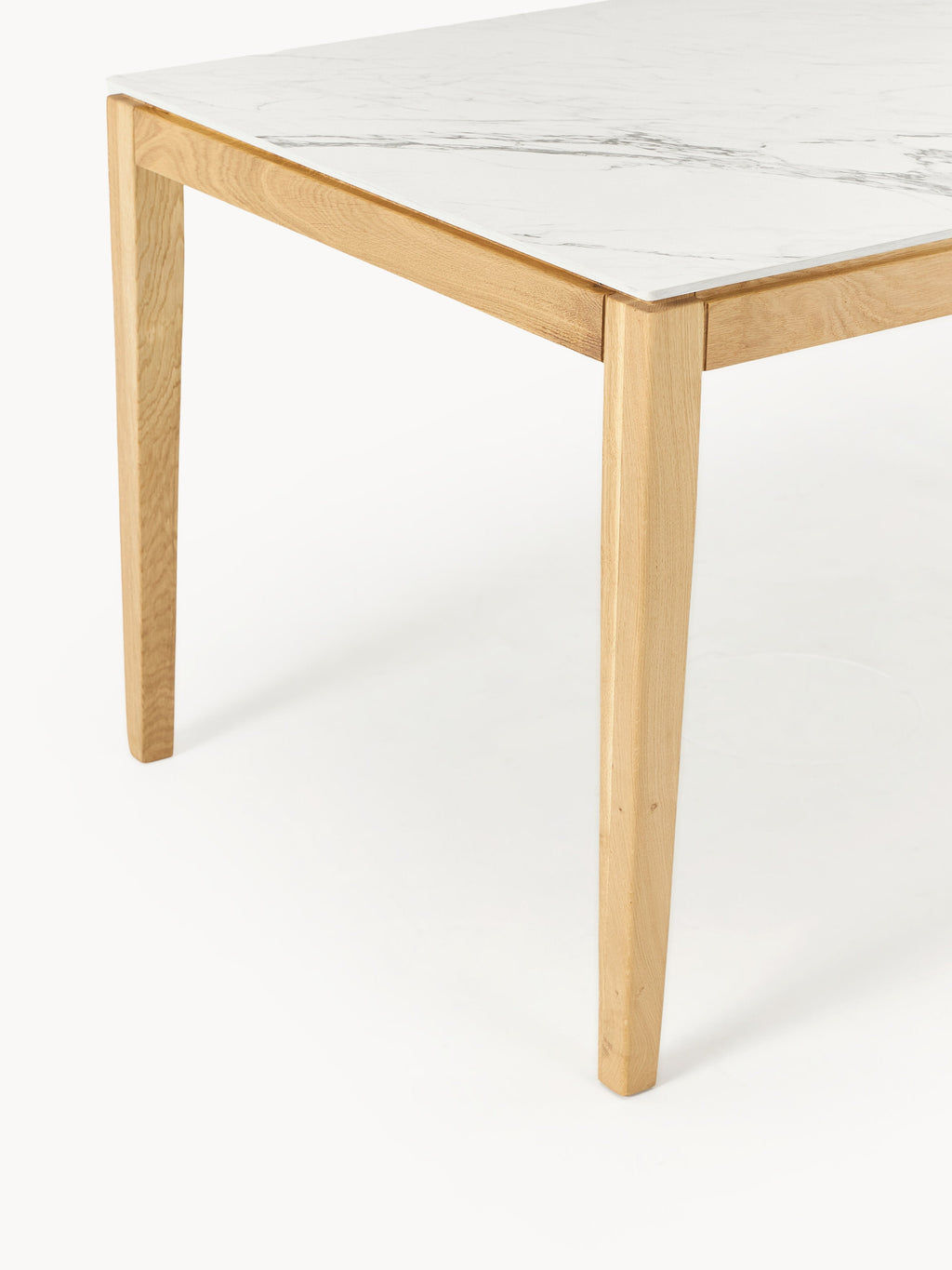 Jackson Marble Effect Dining Table, in various sizes