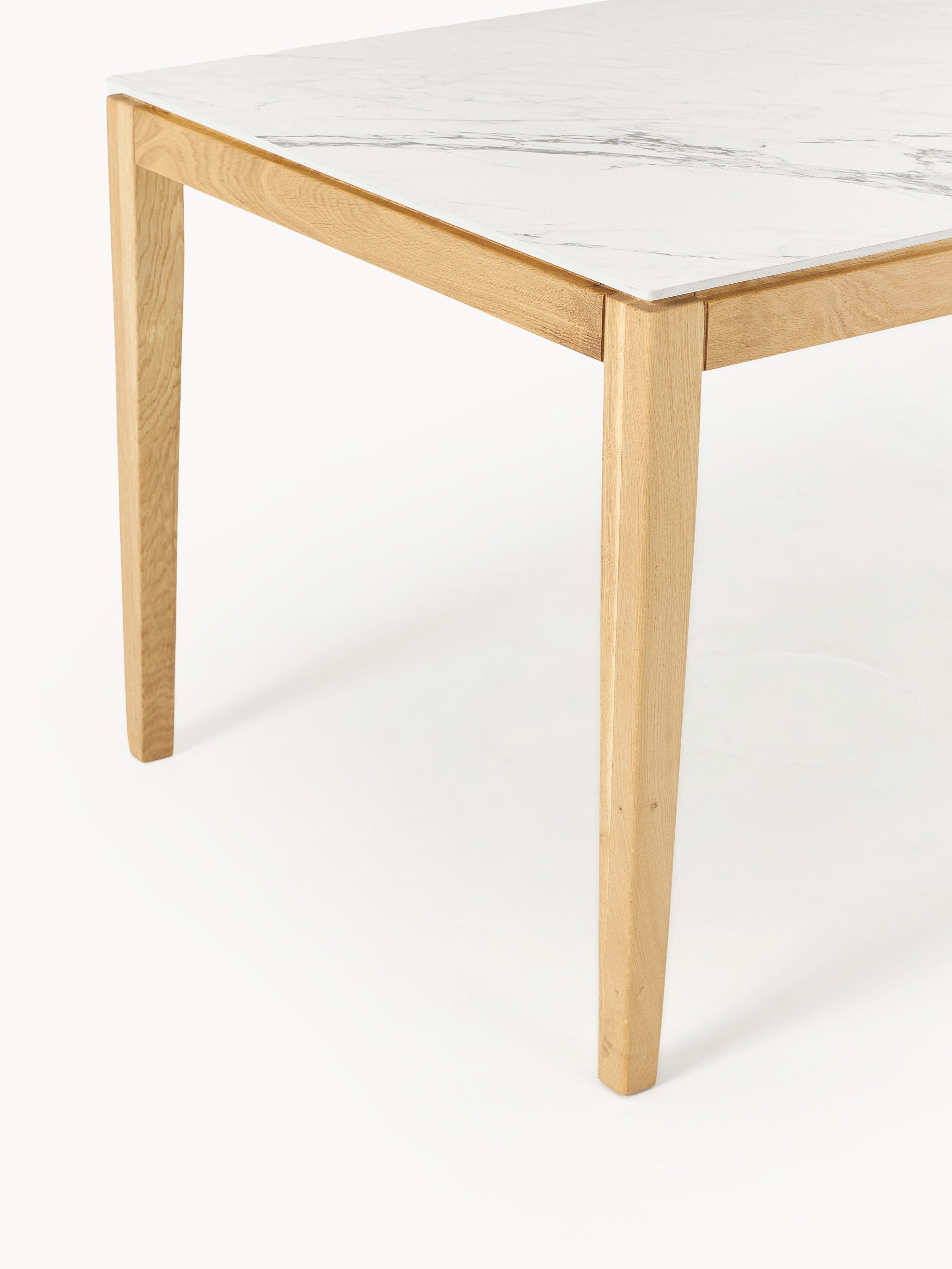 Jackson Marble Effect Dining Table, in various sizes