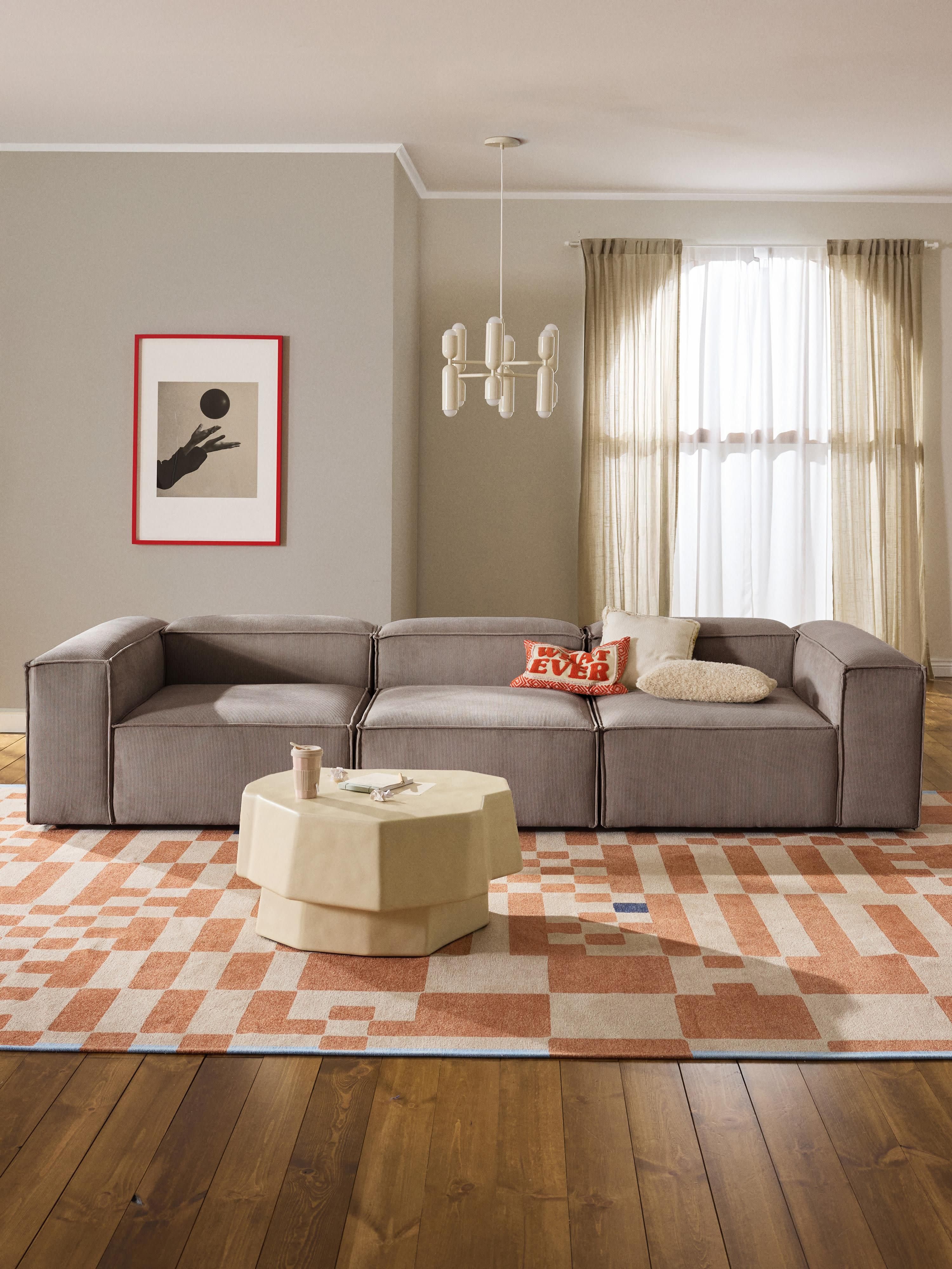 Lennon Corduroy Modular Sofa (4-seater)