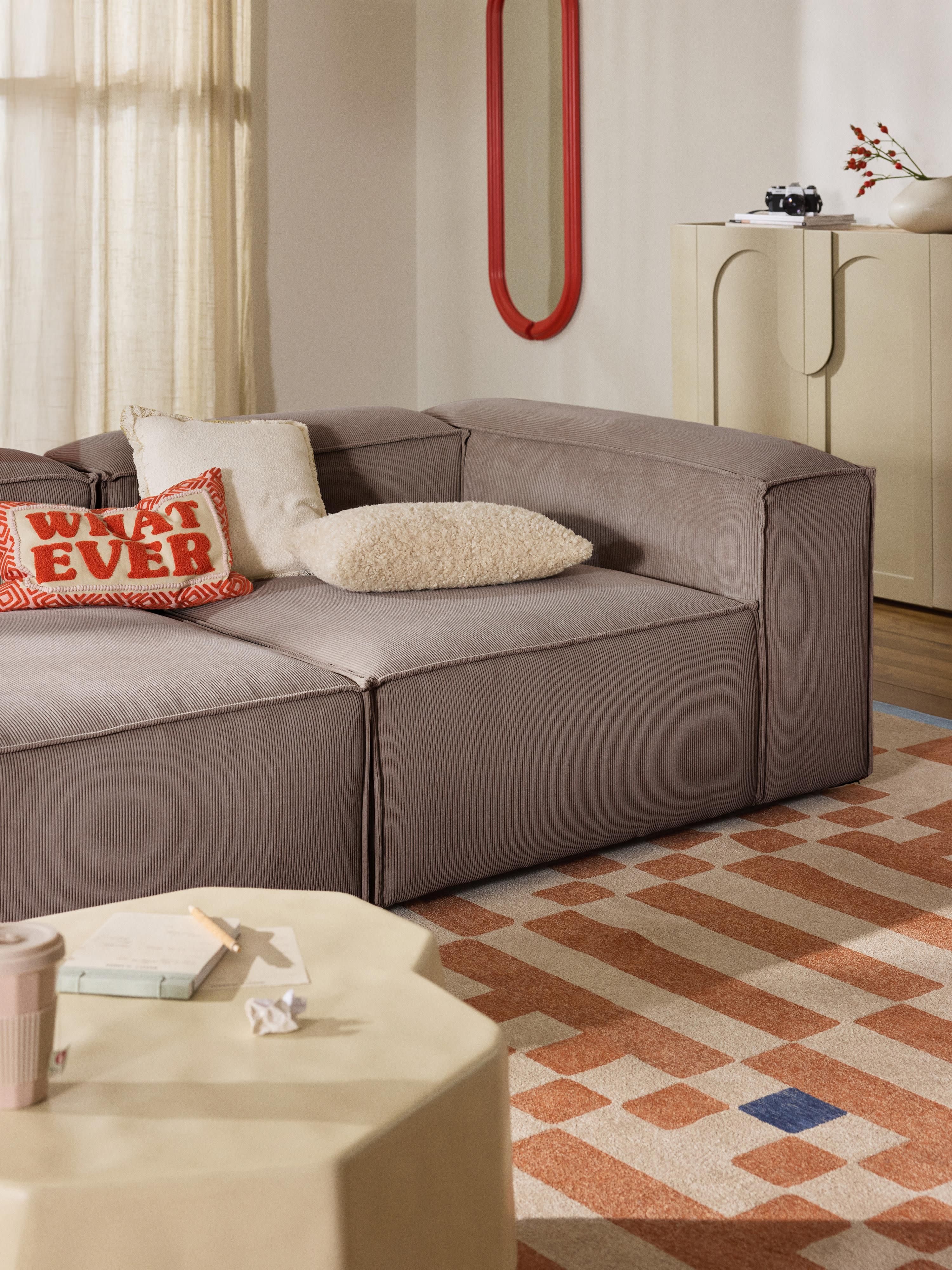Lennon Corduroy Modular Sofa (4-seater)