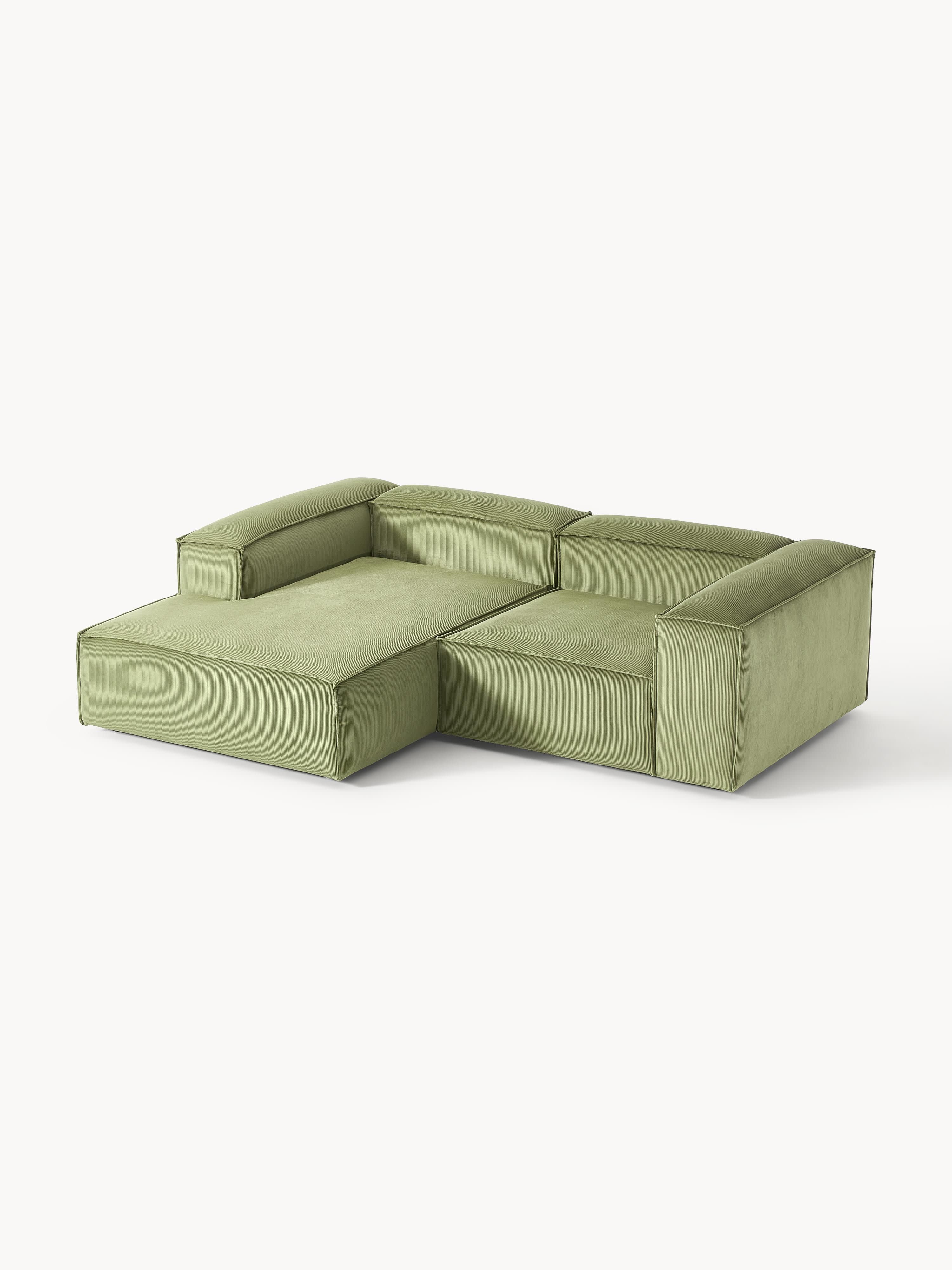Lennon Corduroy Modular Corner Sofa (2-seater)