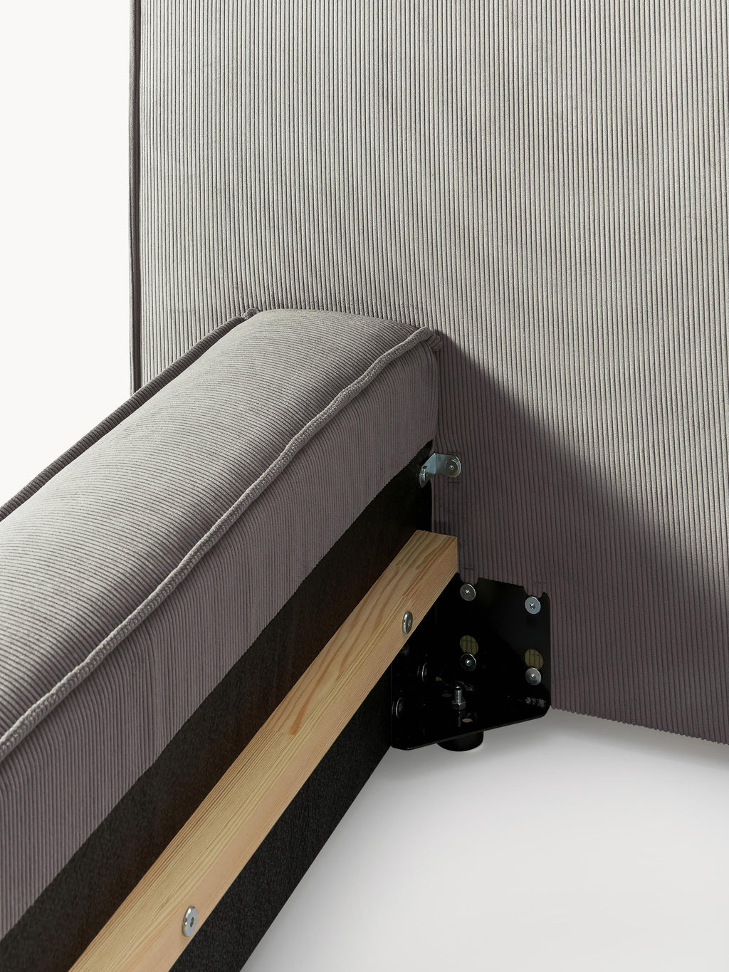 Lennon Upholstered Corduroy Bed