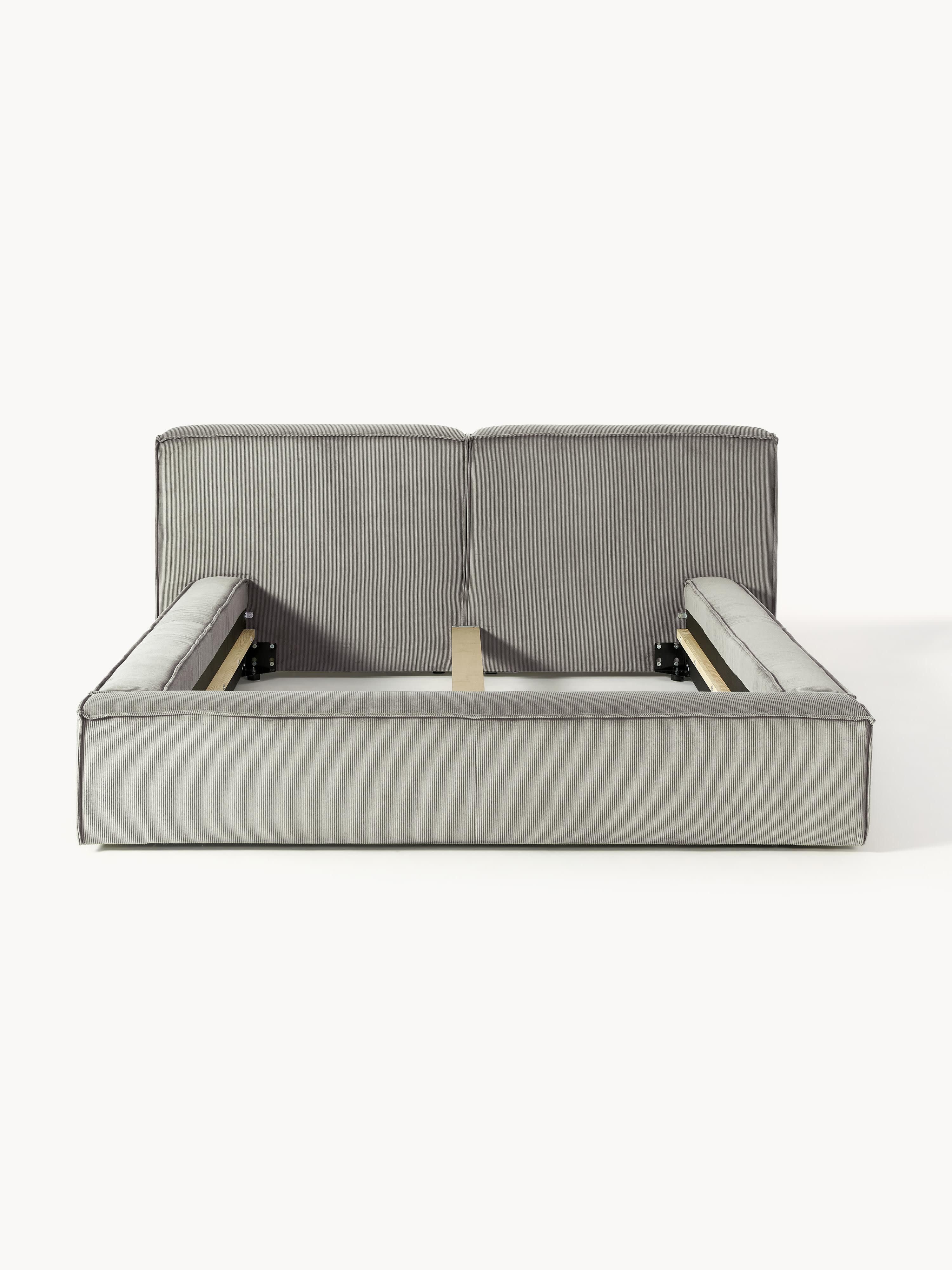 Lennon Upholstered Corduroy Bed