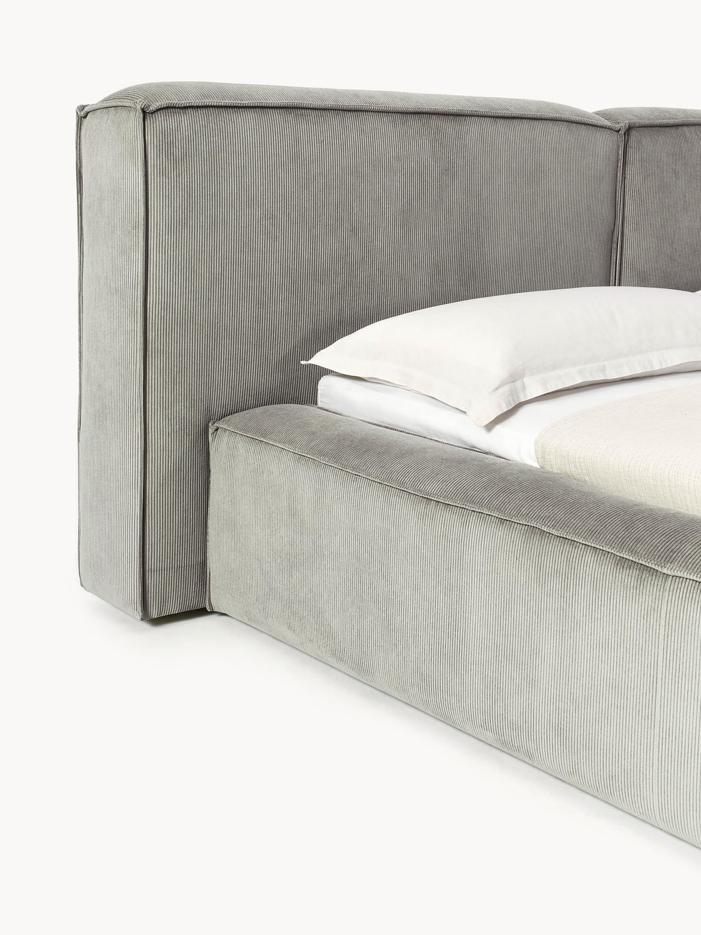 Lennon Upholstered Corduroy Bed