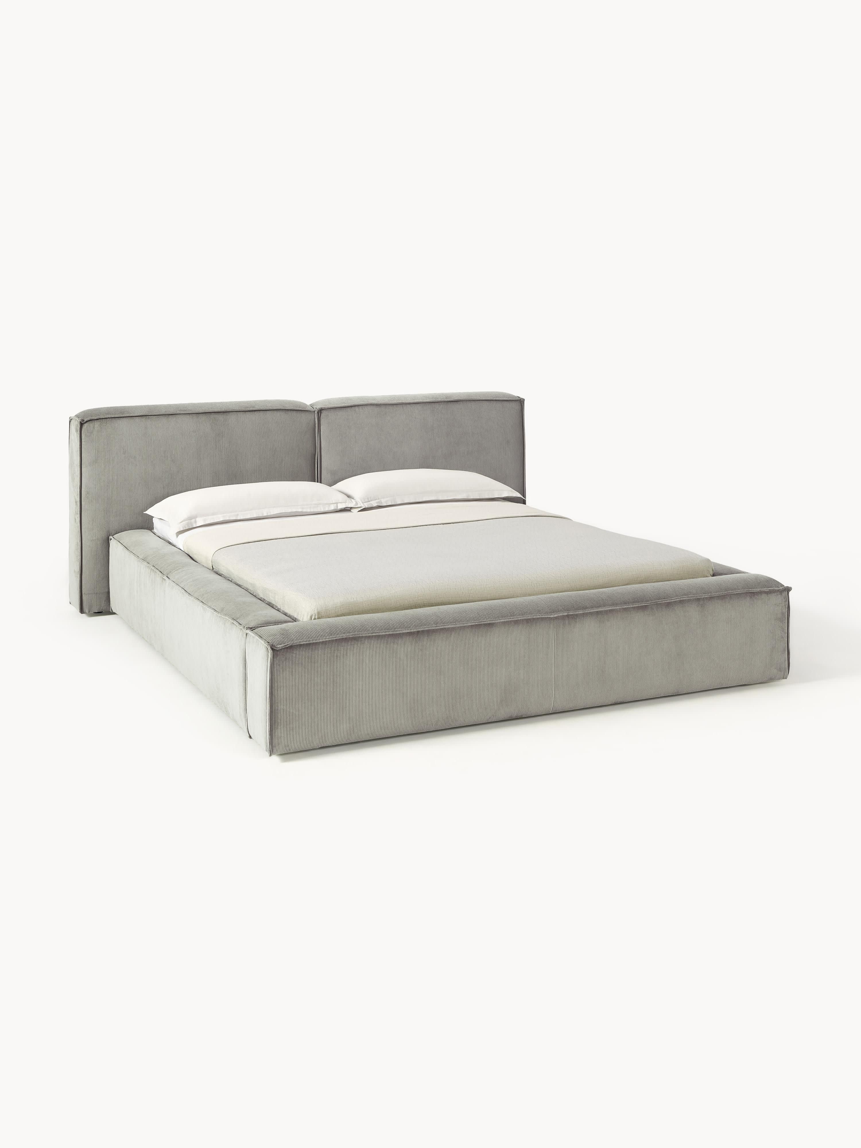 Lennon Upholstered Corduroy Bed
