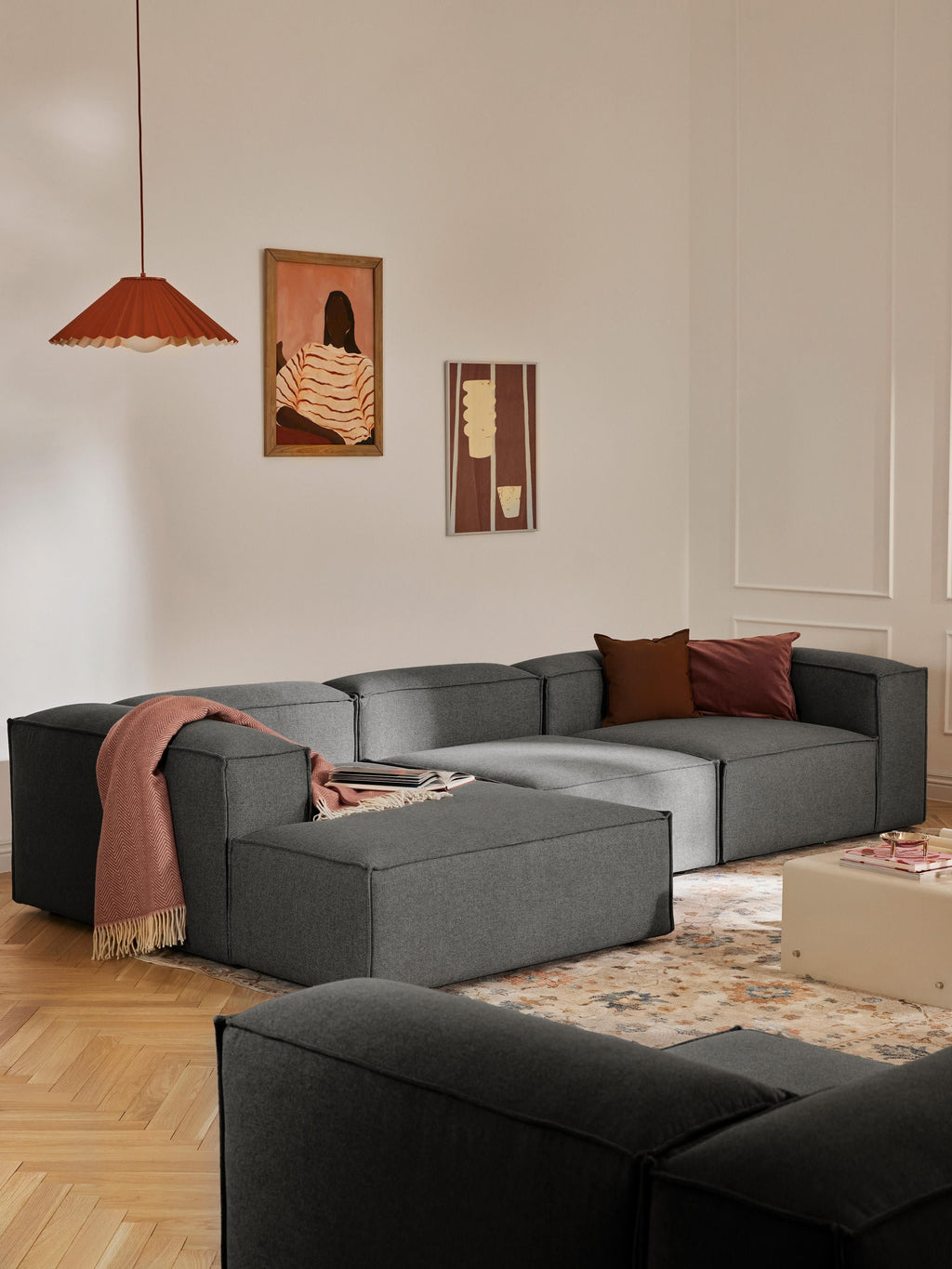 Lennon Modular Corner Sofa (4-seater)