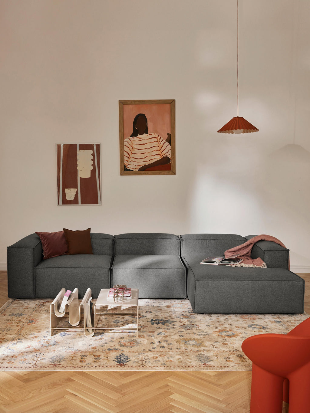 Lennon Modular Corner Sofa (4-seater)