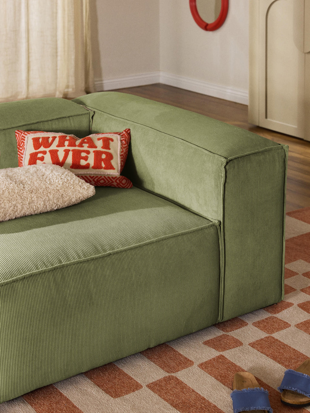 Lennon Corduroy Modular Sofa (3-seater)