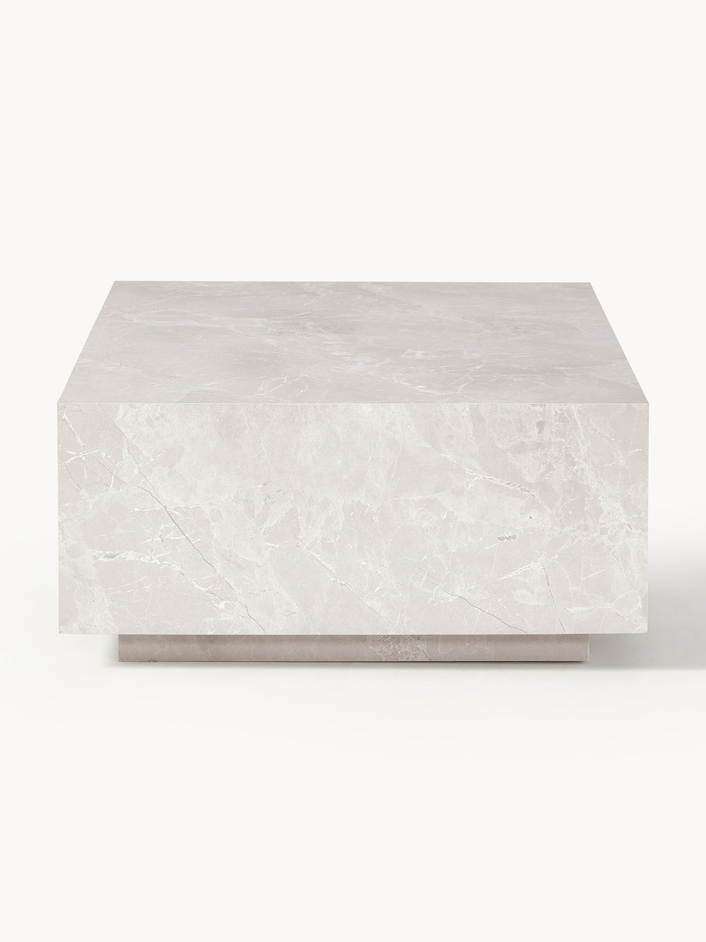 Lesley Travertine Effect Coffee Table