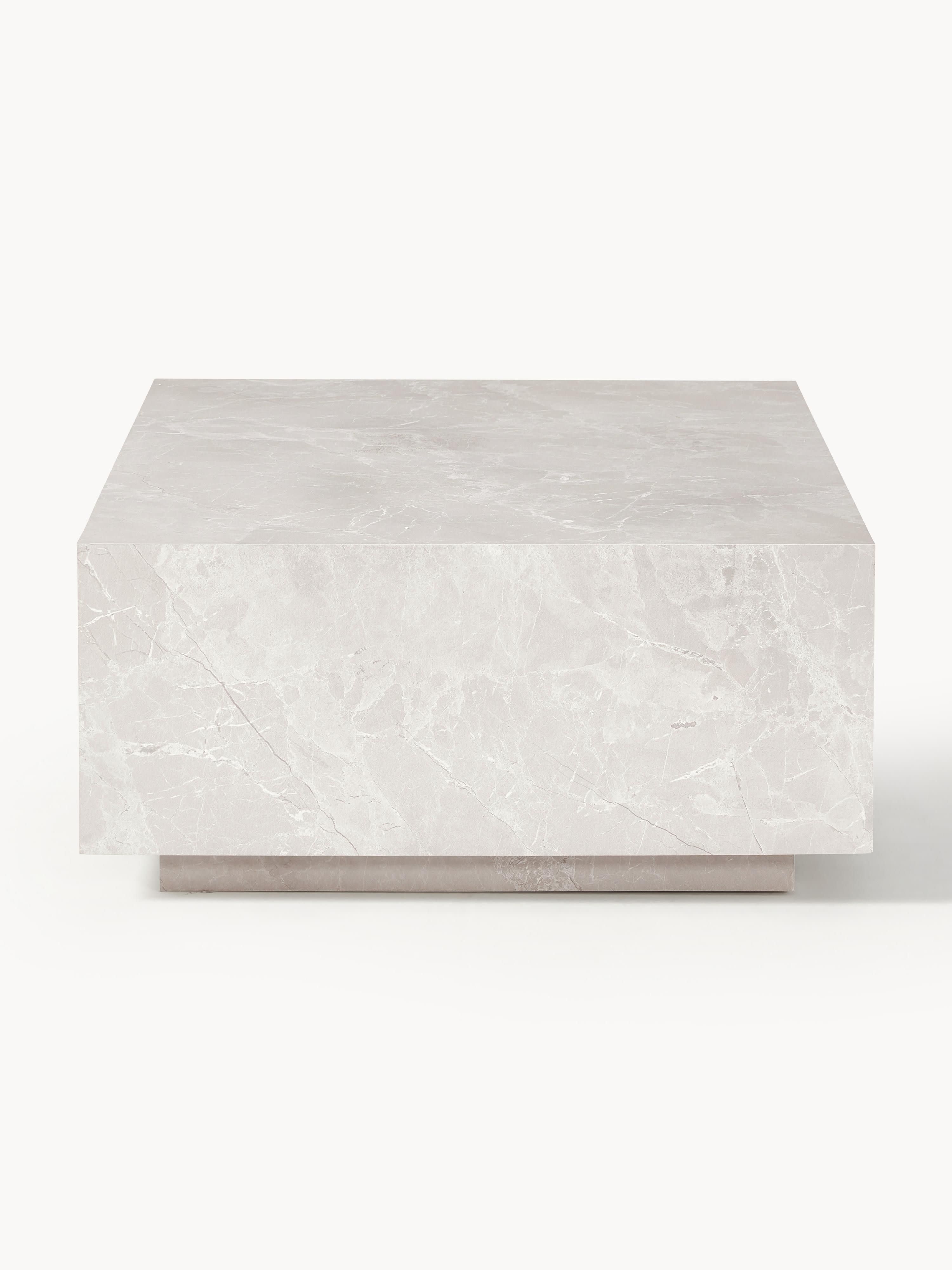 Lesley Travertine Effect Coffee Table