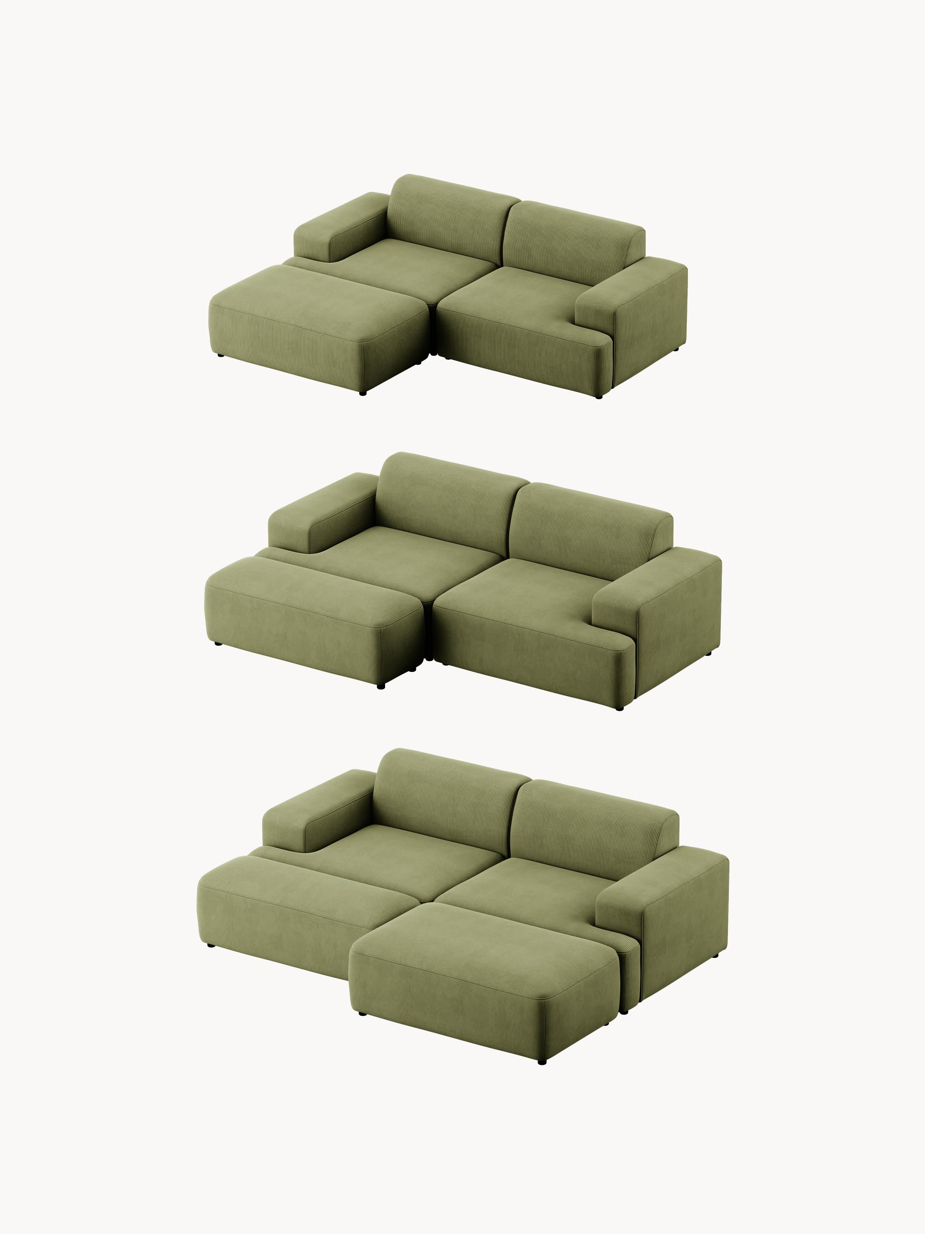 Melva Corduroy Sofa (3-seater)