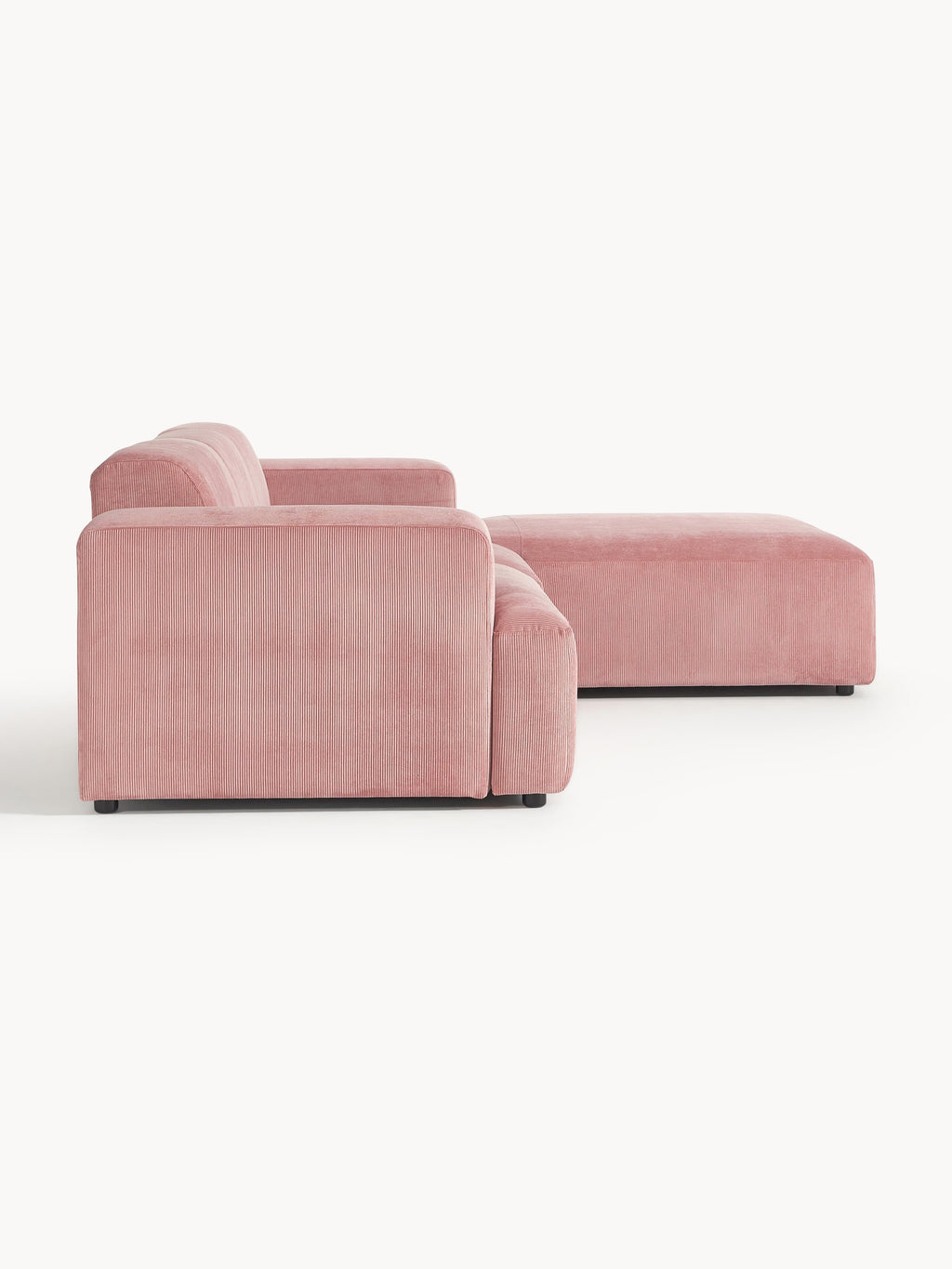 Melva Corduroy Corner Sofa (4-seater)
