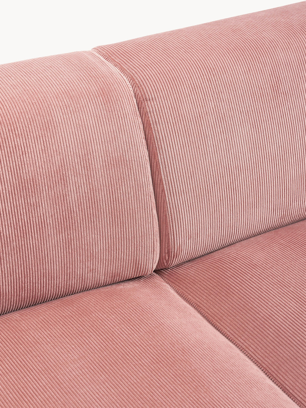 Melva Corduroy Corner Sofa (4-seater)