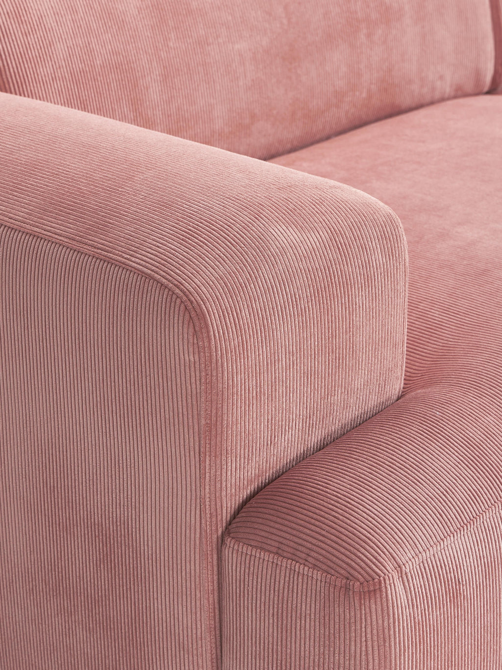 Melva Corduroy Corner Sofa (4-seater)