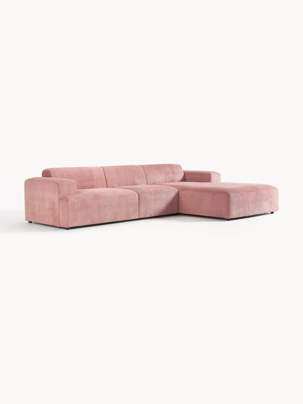 Melva Corduroy Corner Sofa (4-seater)