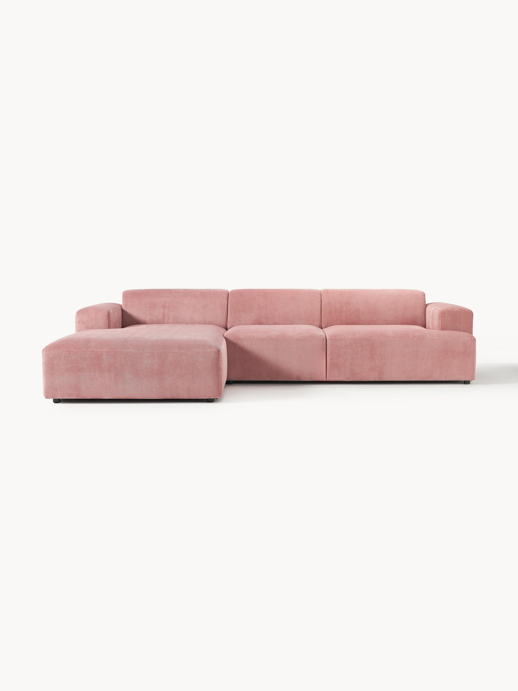 Melva Corduroy Corner Sofa (4-seater)