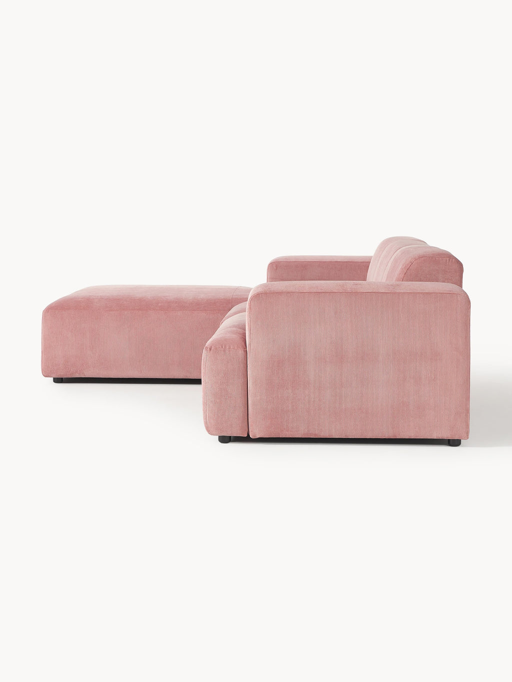 Melva Corduroy Corner Sofa (4-seater)