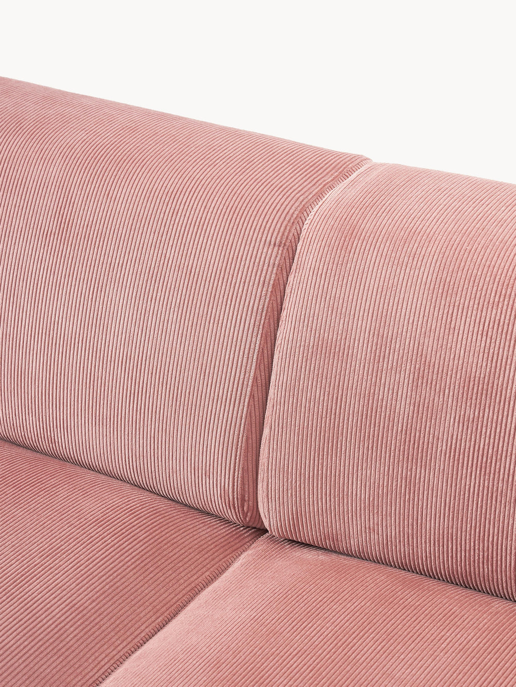 Melva Corduroy Corner Sofa (4-seater)