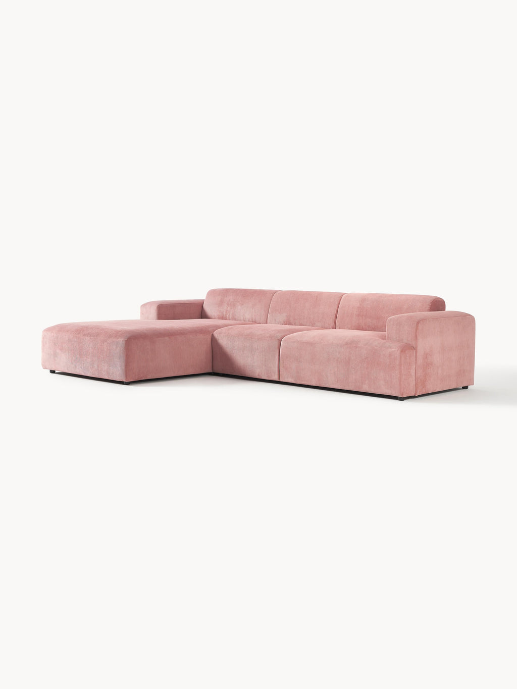 Melva Corduroy Corner Sofa (4-seater)