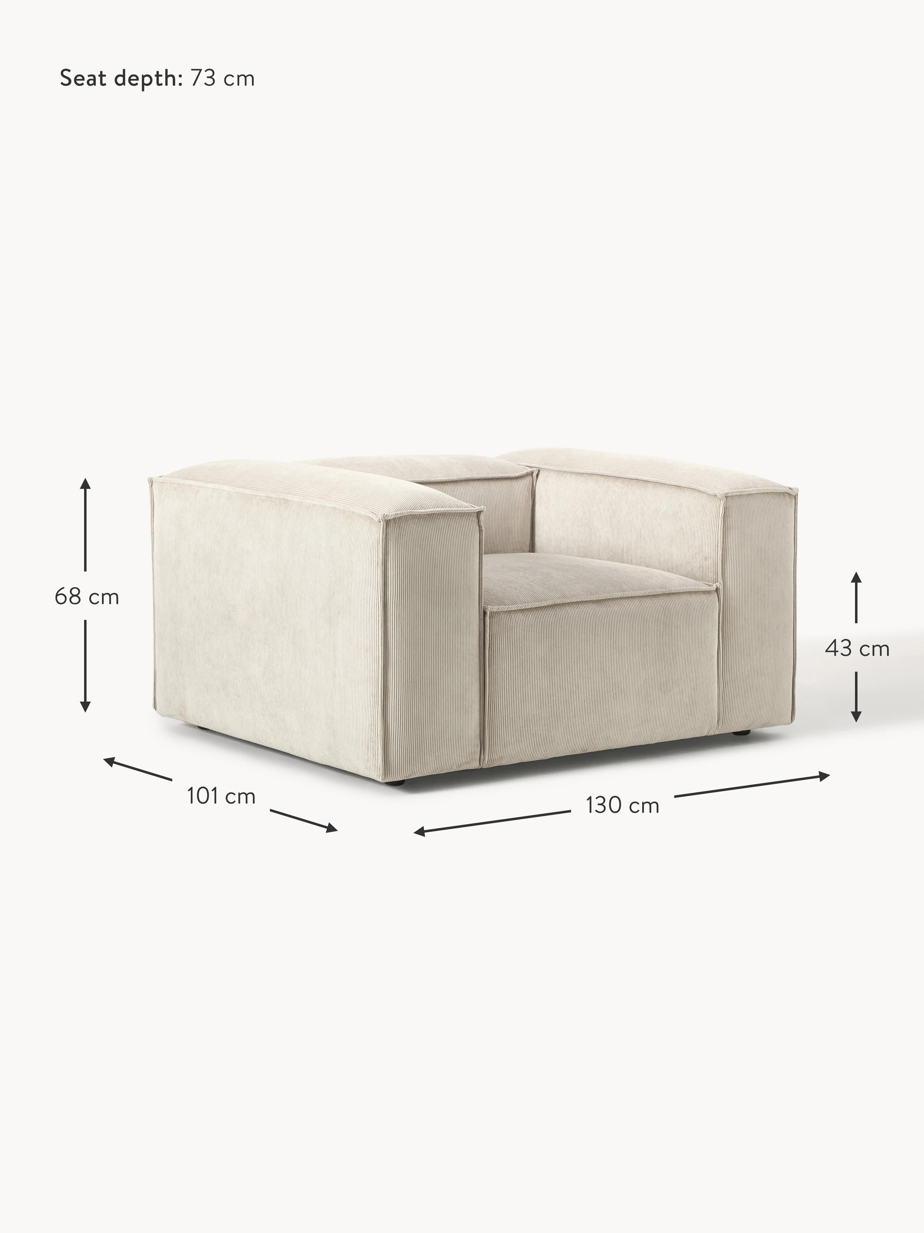 Lennon Corduroy Armchair