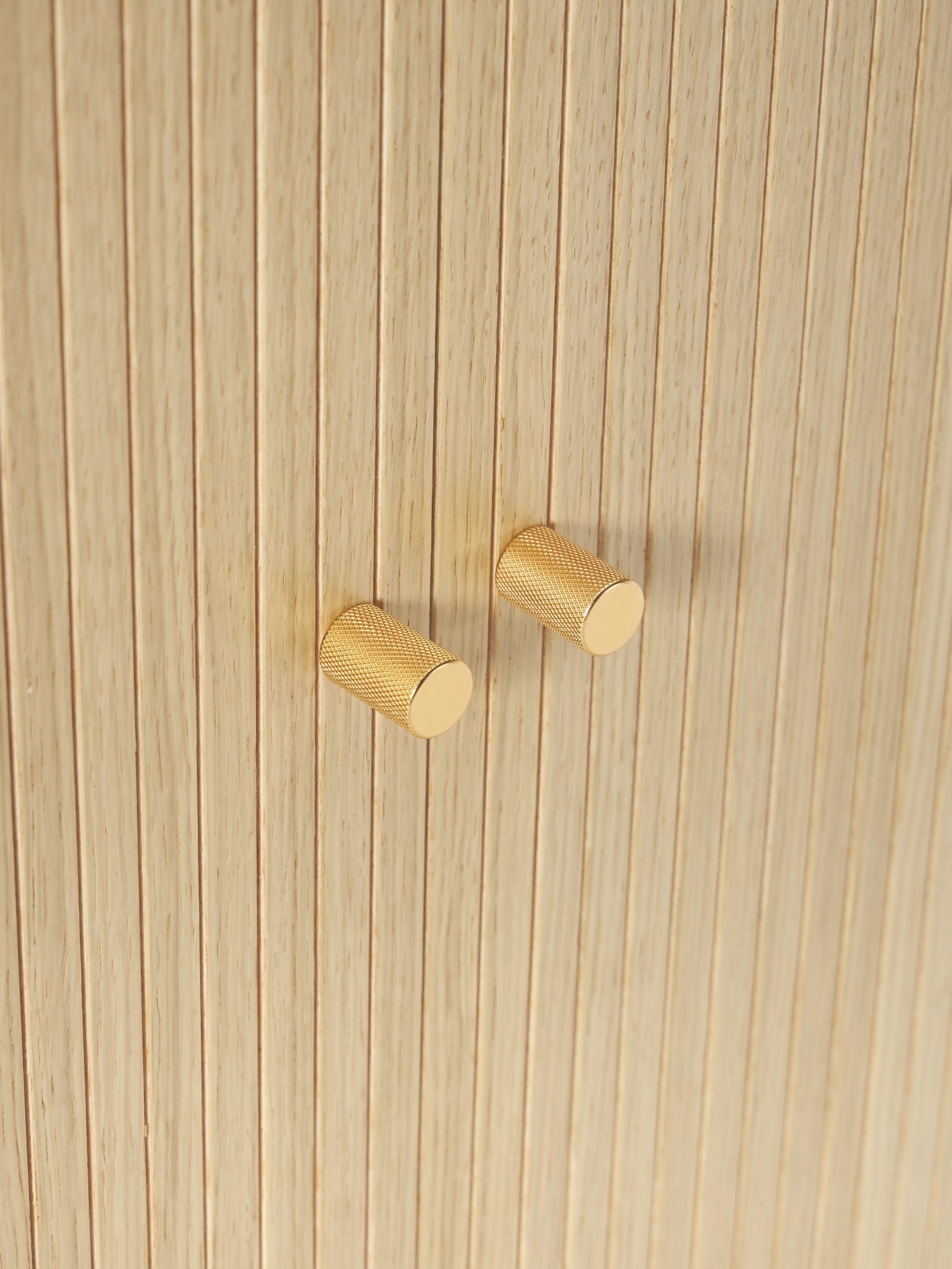 Calary Highboard with Fluted Front