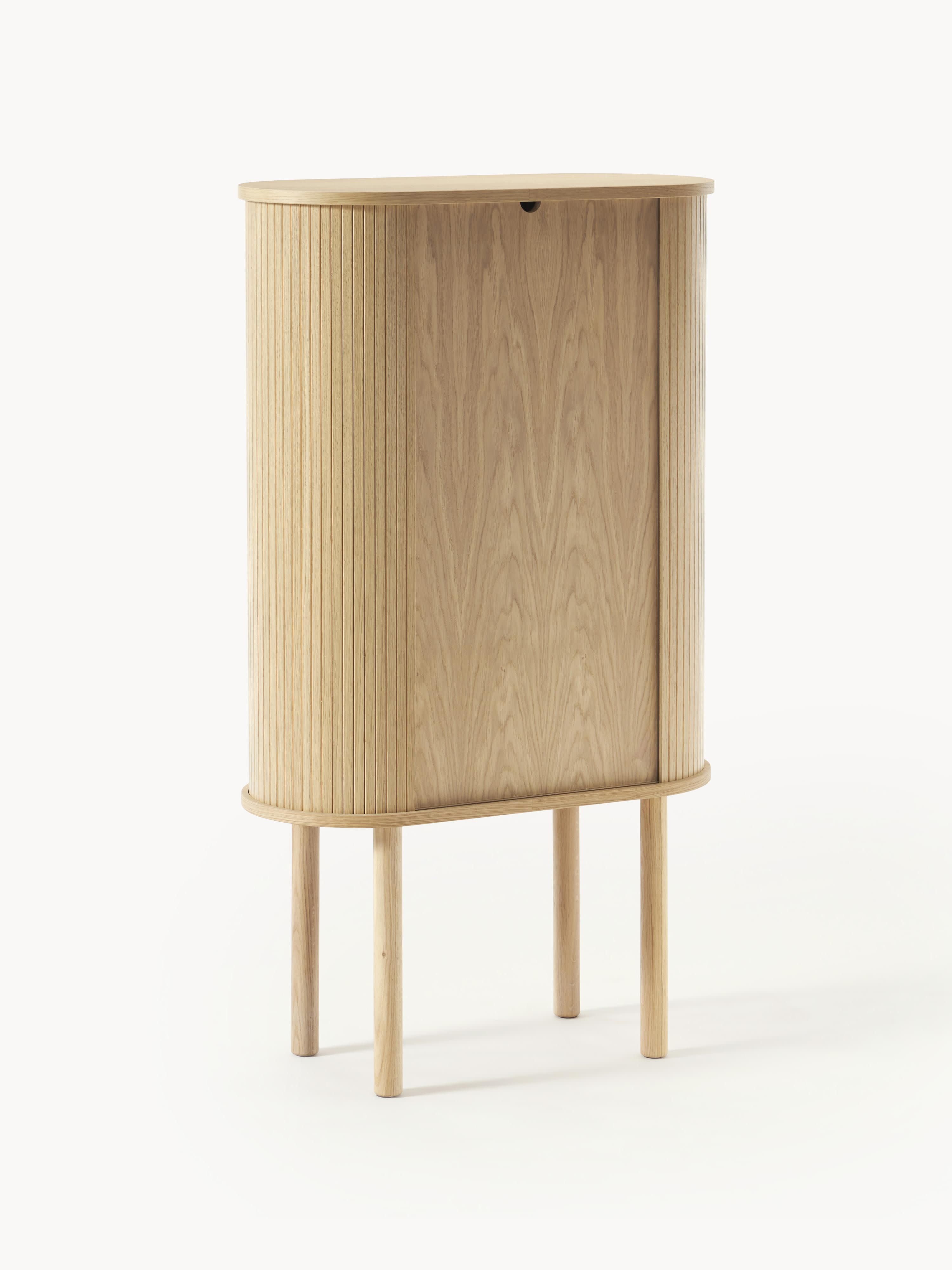 Calary Highboard with Fluted Front