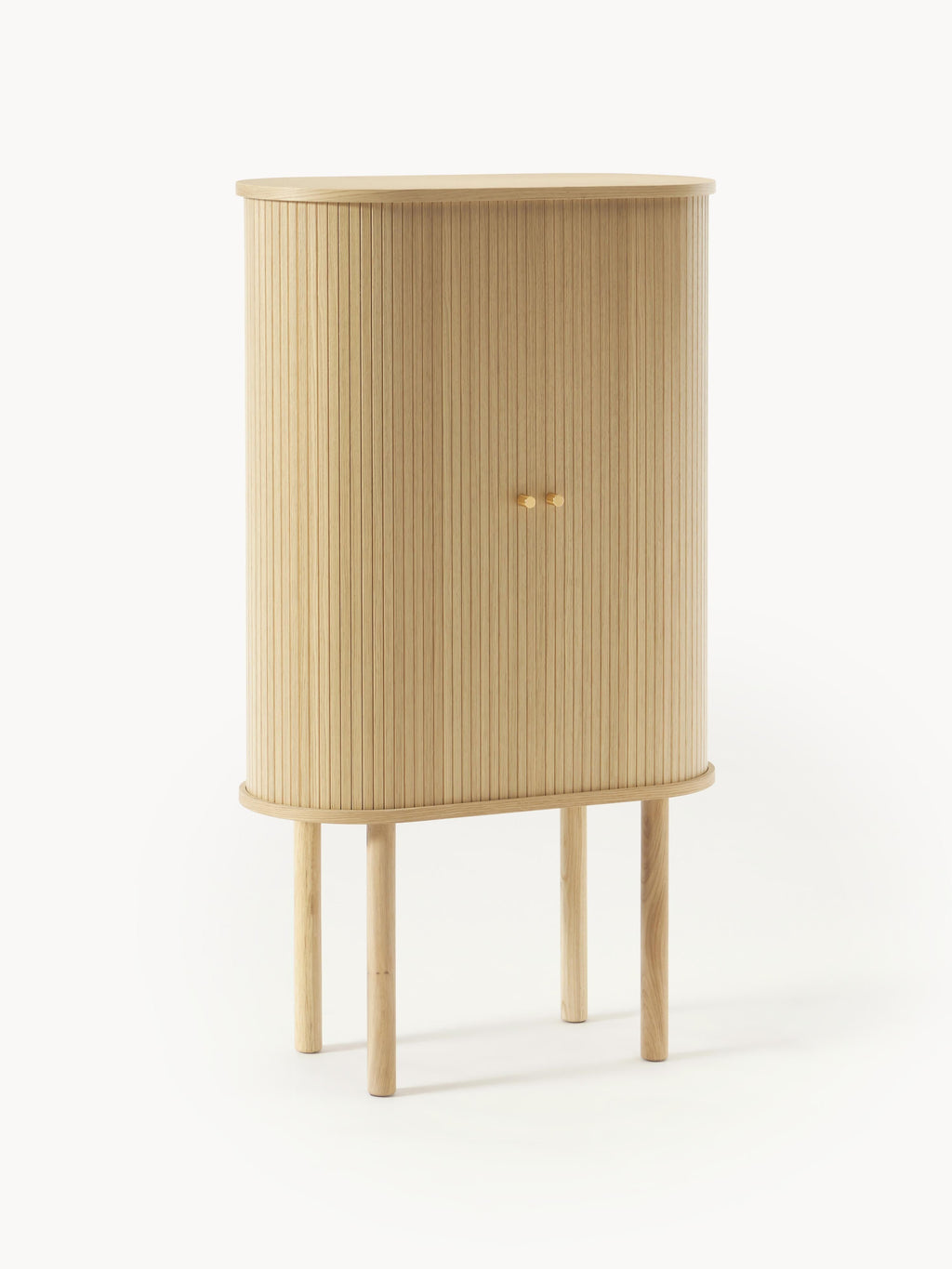 Gallery image 1 - Highboard Calary with Fluted Front