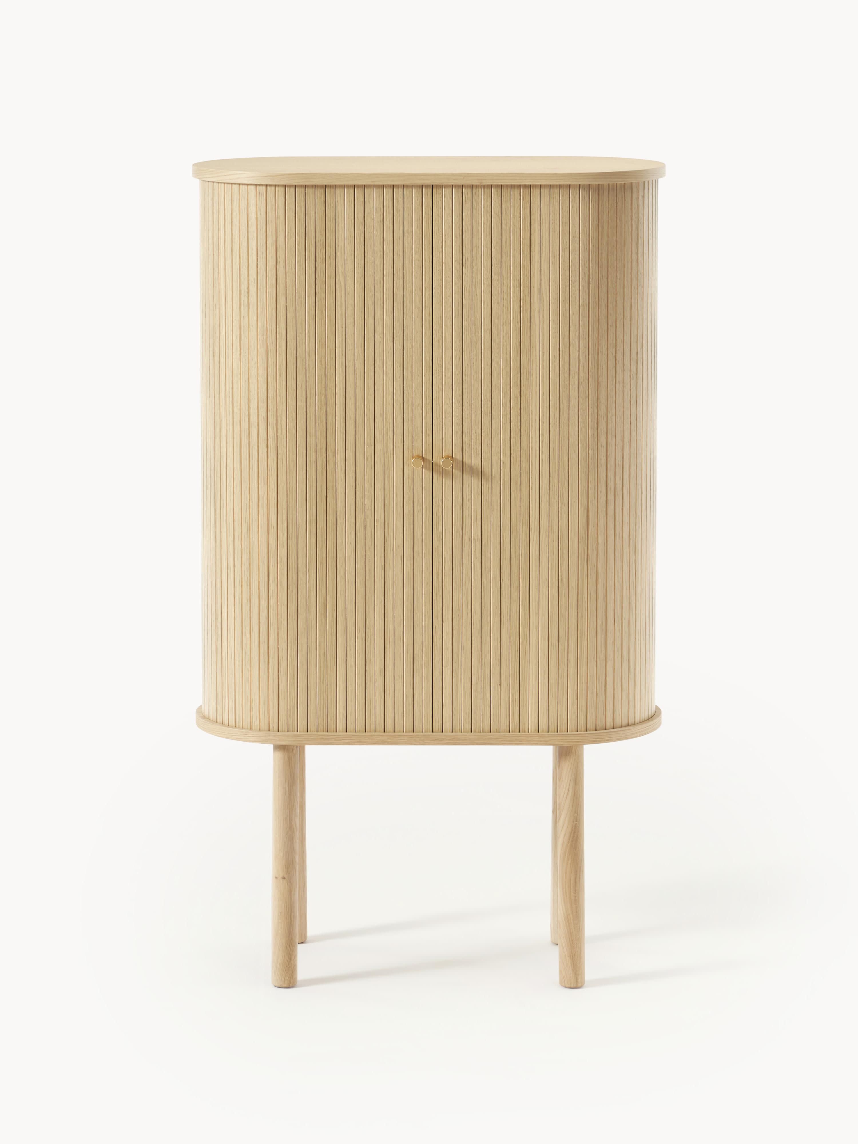 Calary Highboard with Fluted Front