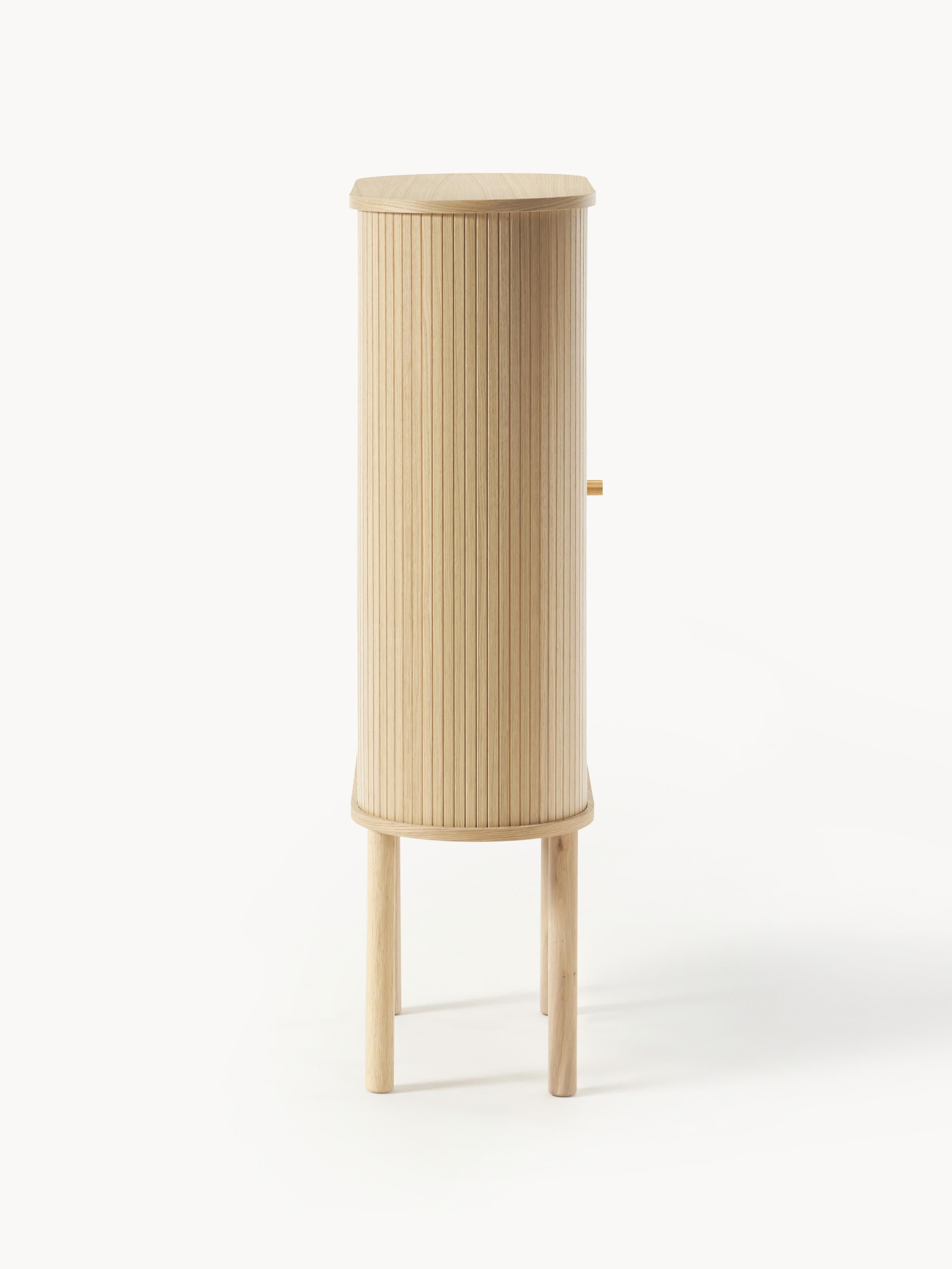 Calary Highboard with Fluted Front