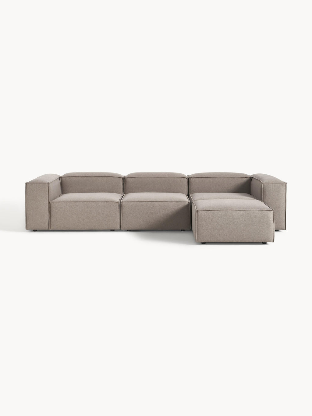 Gallery image 1 - Modular Sofa Lennon (4-seater) with Ottoman (left/right)