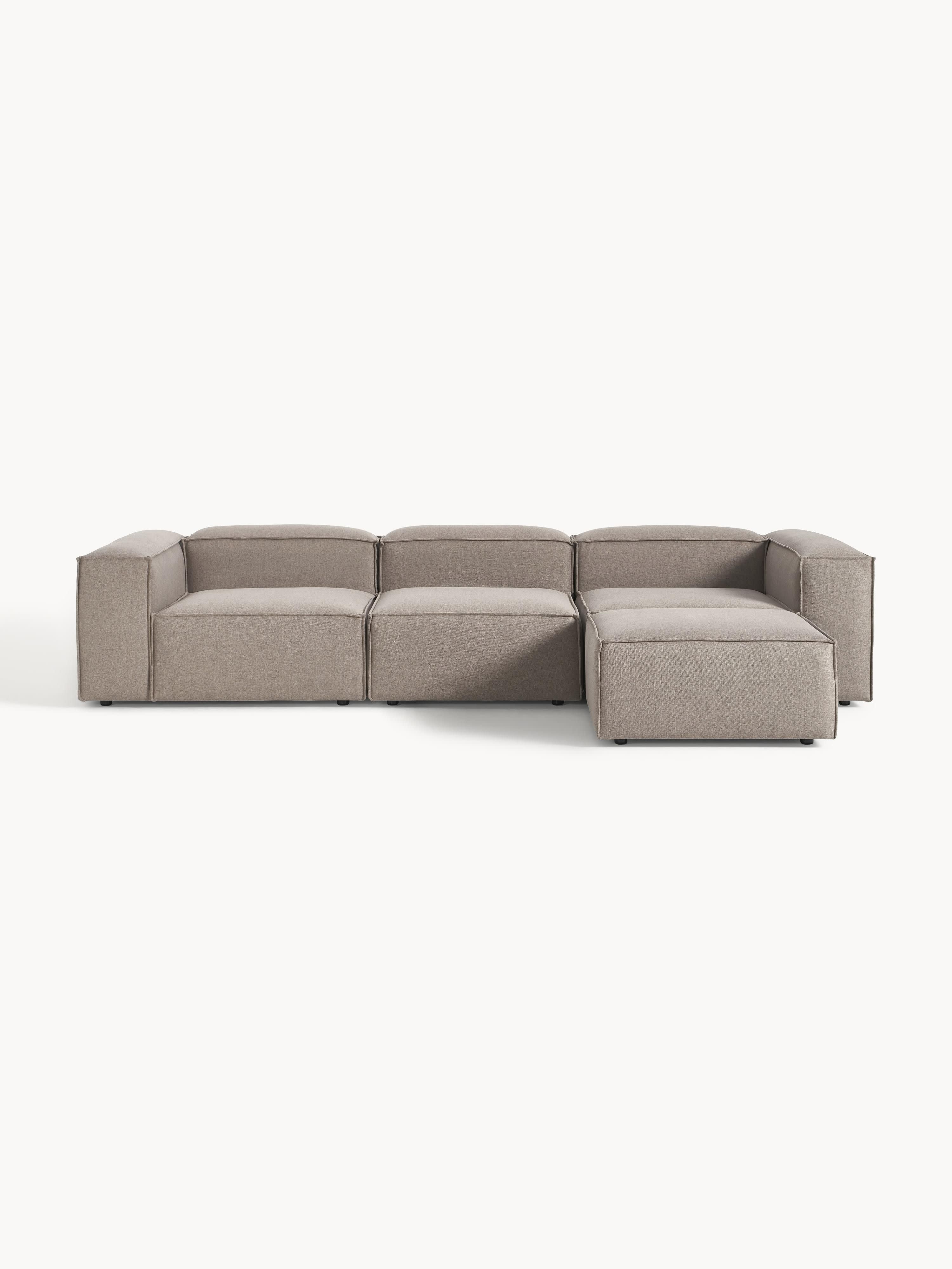 Gallery image 1 - Modular Sofa Lennon (4-seater) with Ottoman (left/right)