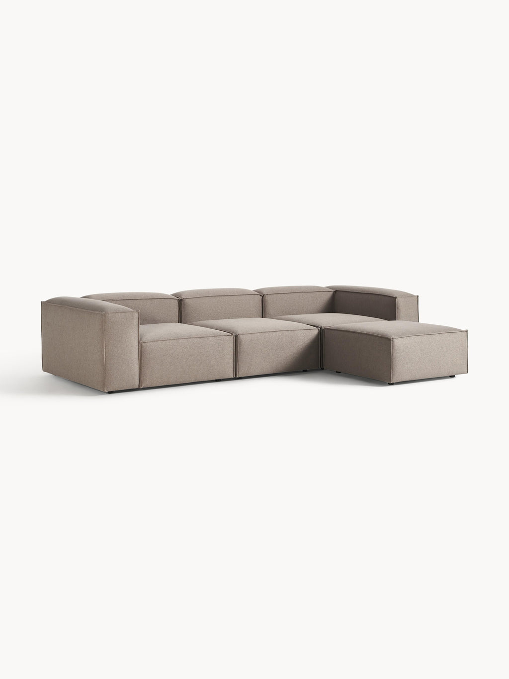 Lennon Modular Sofa (4-seater) with Ottoman (left/right)