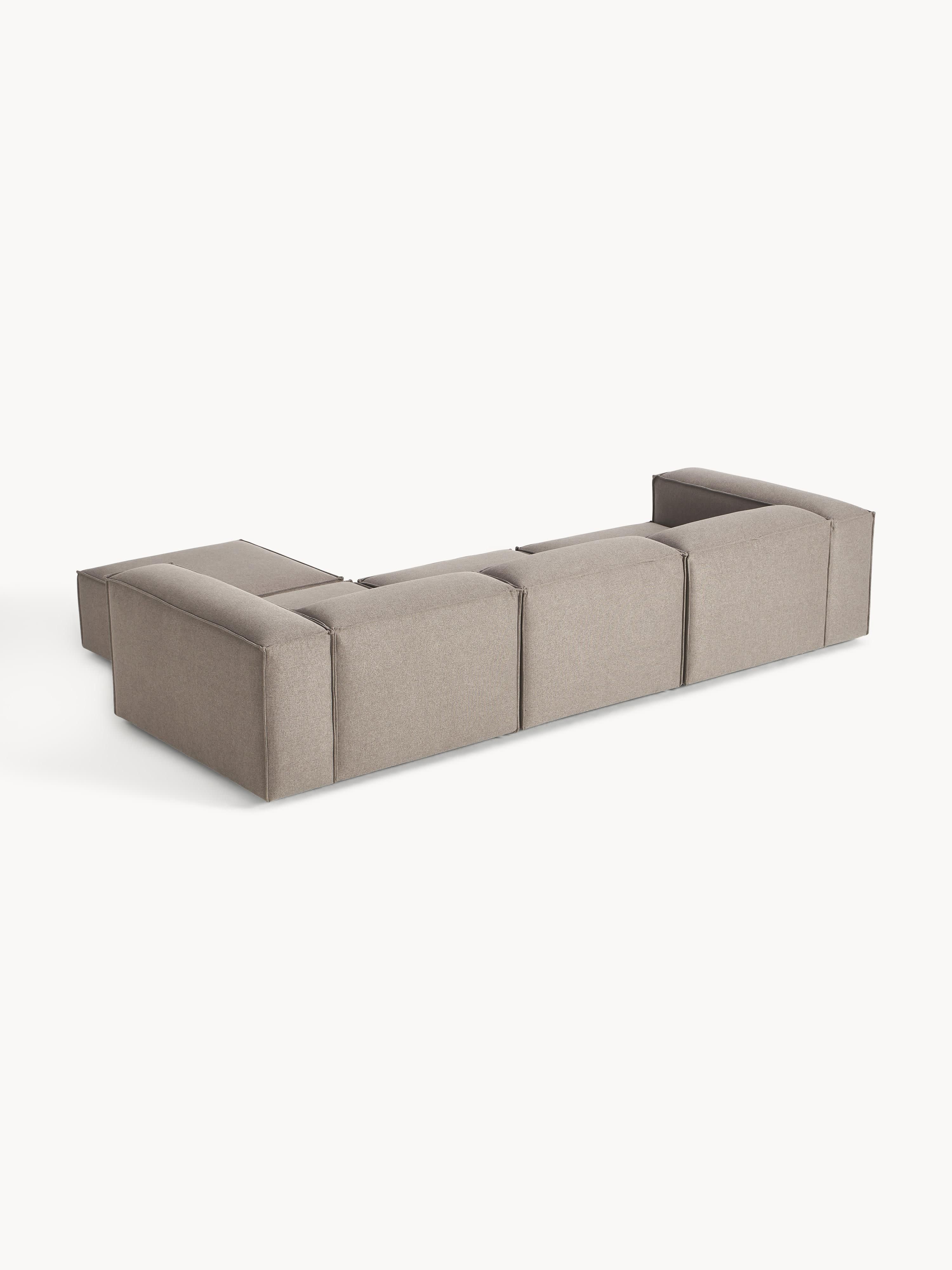 Lennon Modular Sofa (4-seater) with Ottoman (left/right)