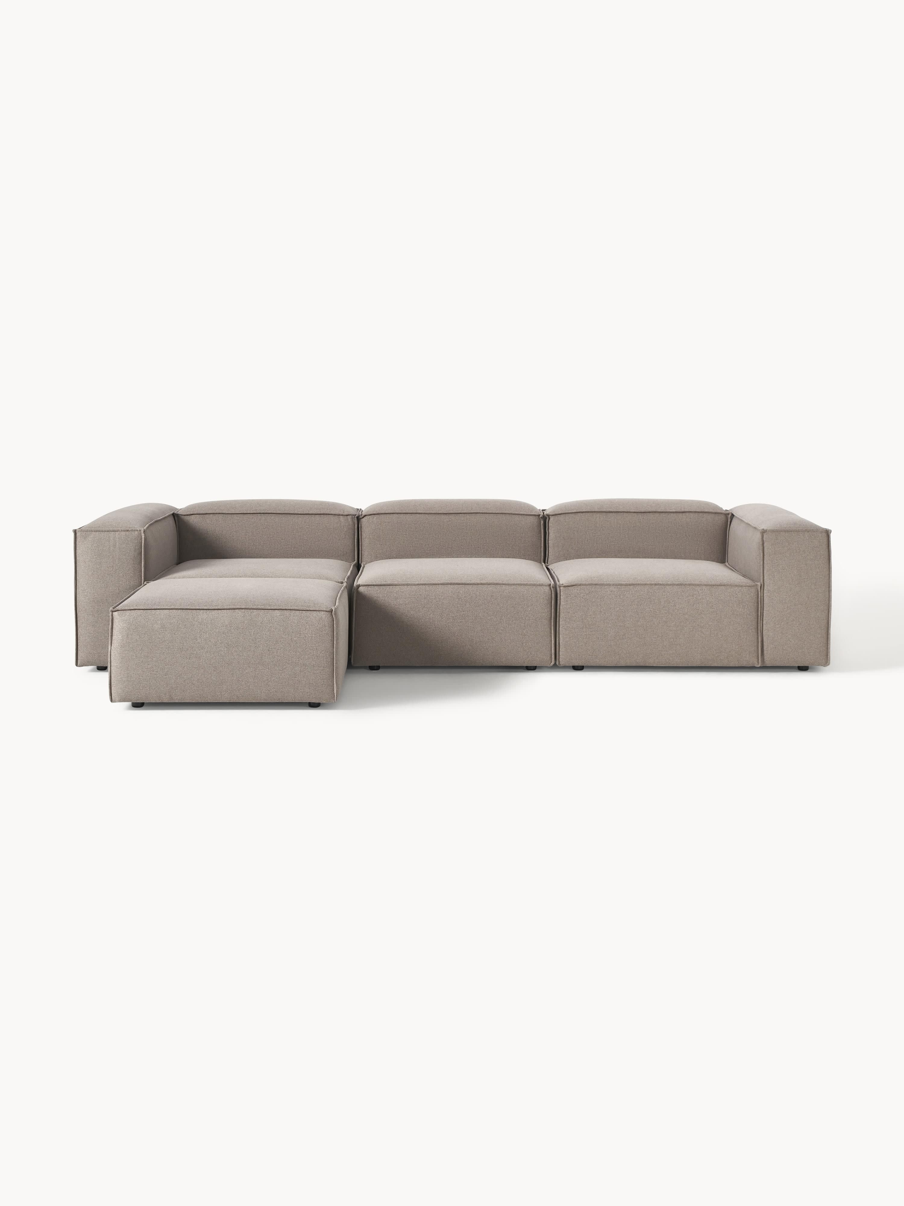 Lennon Modular Sofa (4-seater) with Ottoman (left/right)