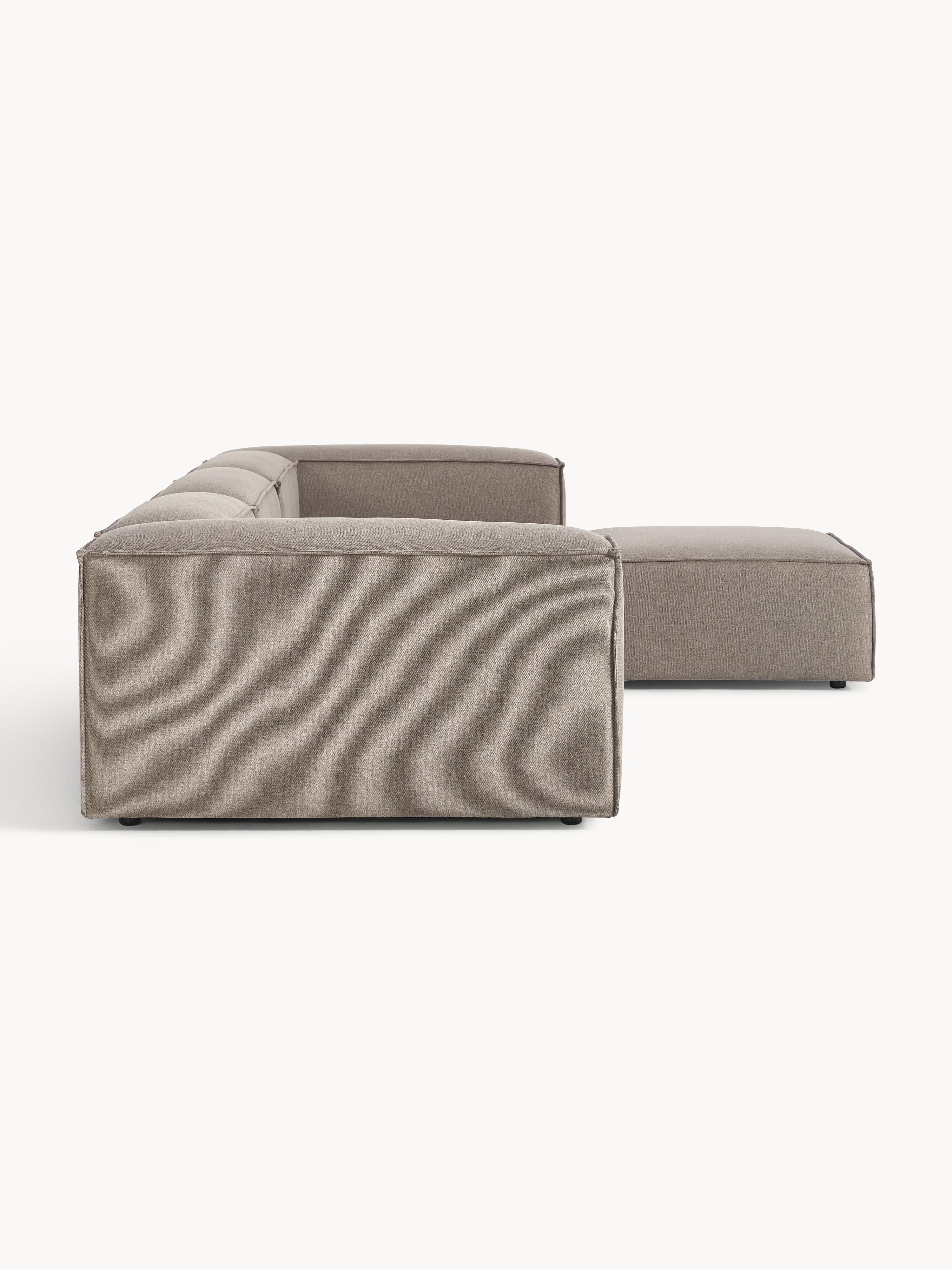 Lennon Modular Sofa (4-seater) with Ottoman (left/right)