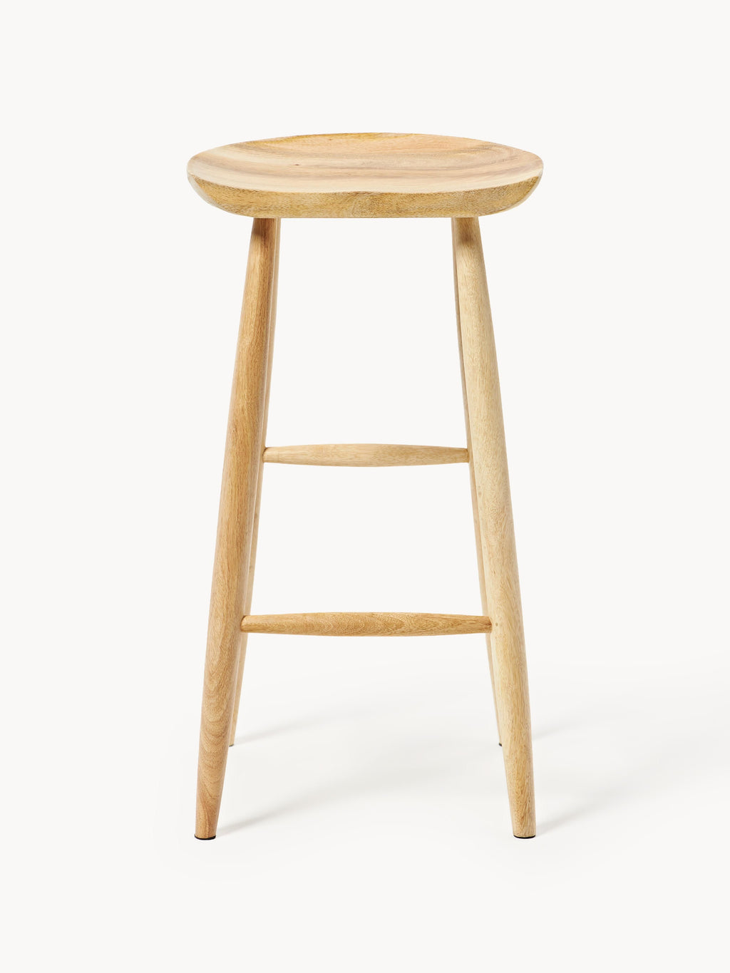 Nino Mango Wood Bar Stool