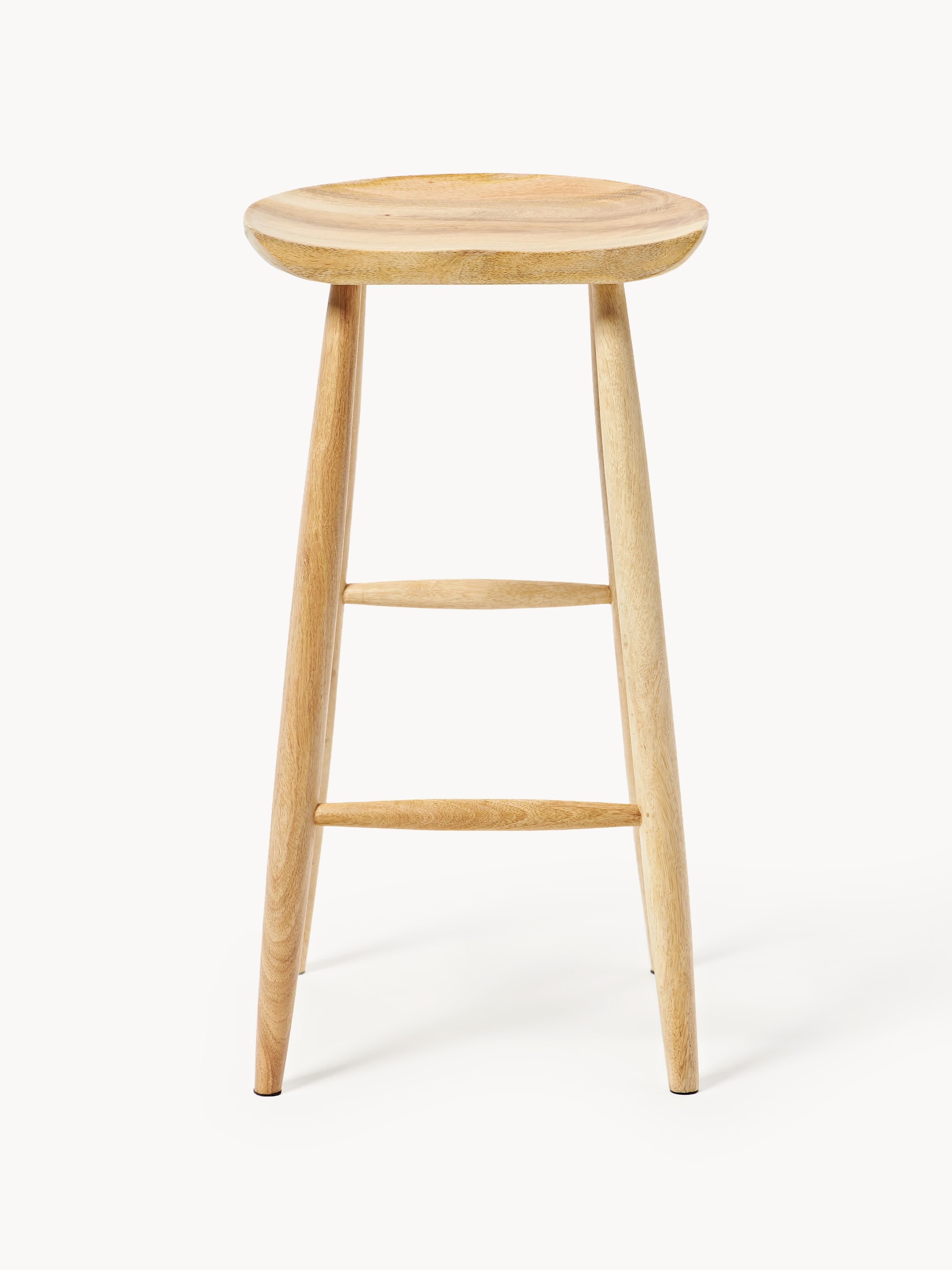 Nino Mango Wood Bar Stool