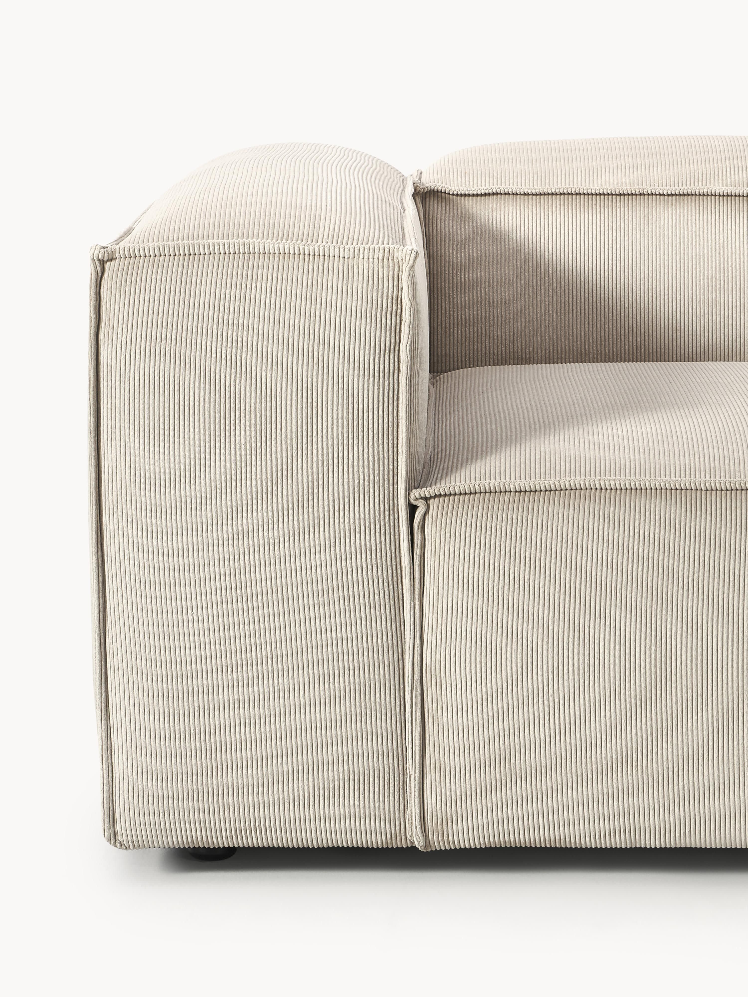 Lennon Corduroy Modular Sofa (3-seater)