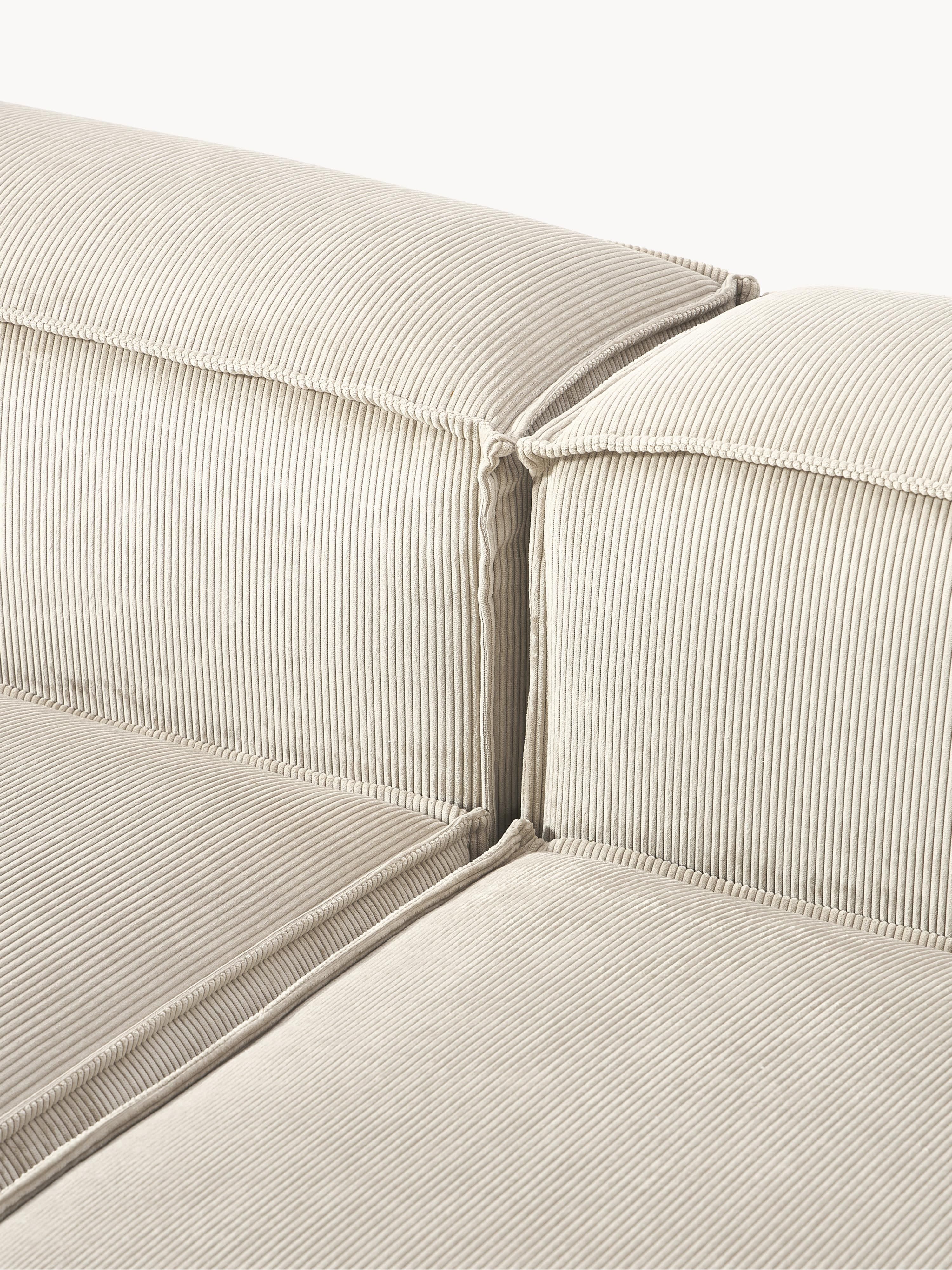 Lennon Corduroy Modular Sofa (3-seater)