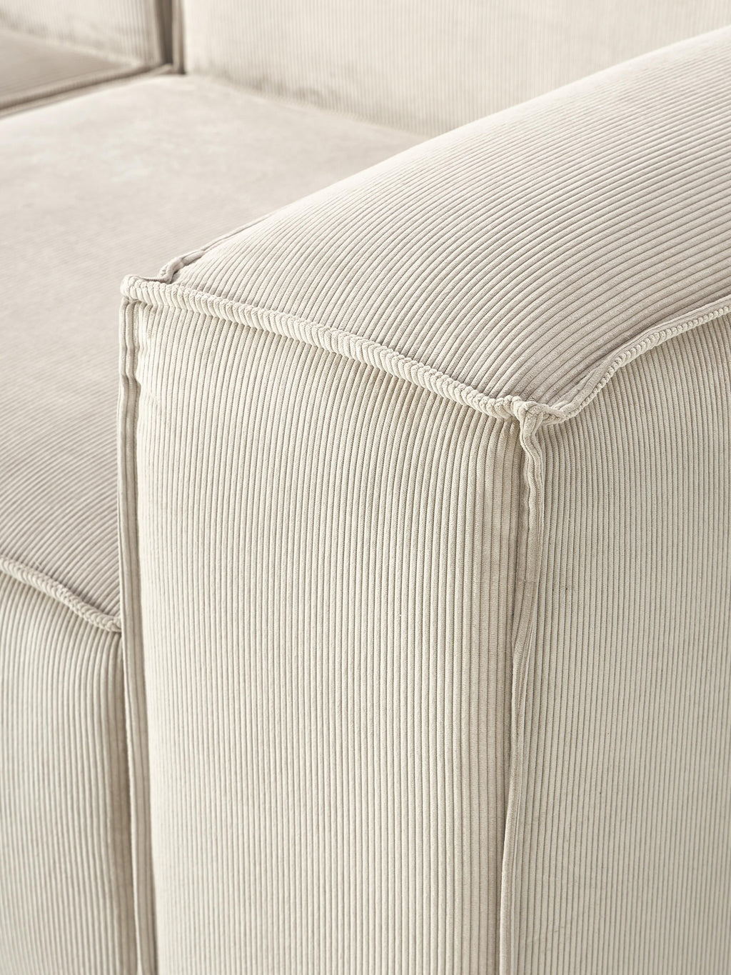 Lennon Corduroy Modular Sofa (3-seater)