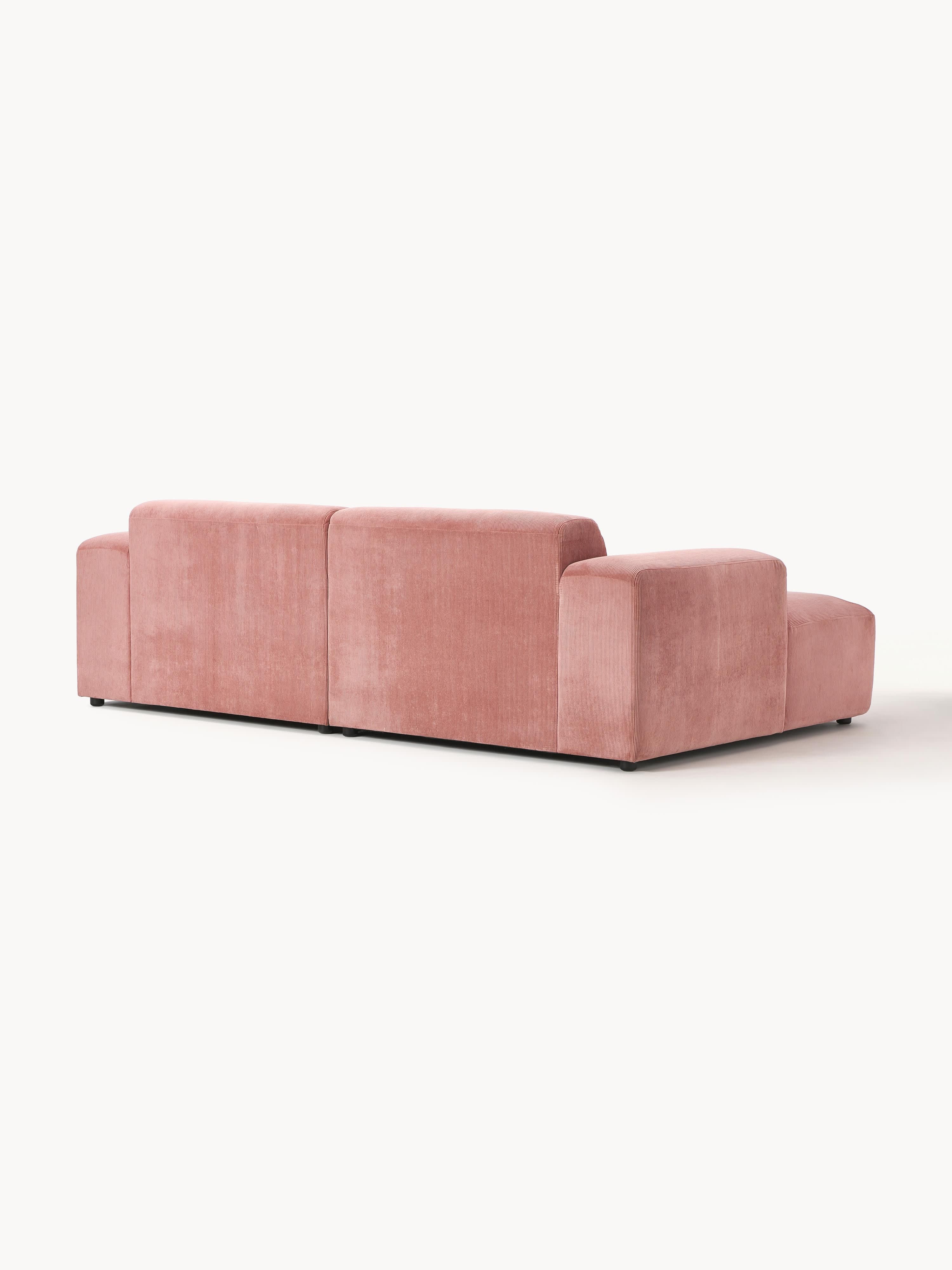 Melva Corduroy Corner Sofa (3-seater)