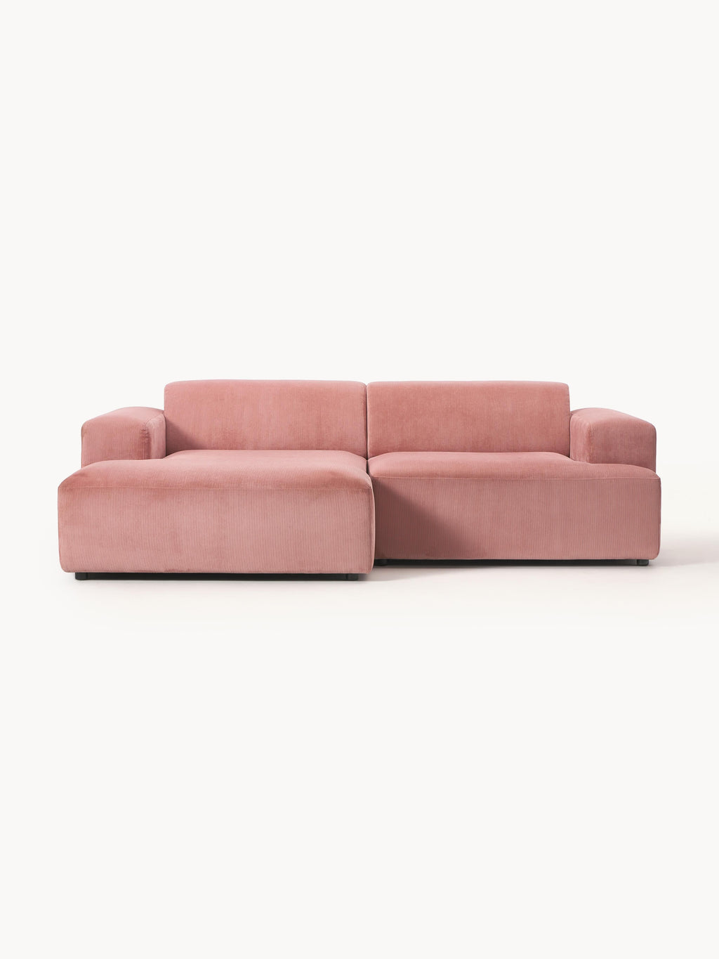 Gallery image 1 - Corduroy Corner Sofa Melva (3-seater)