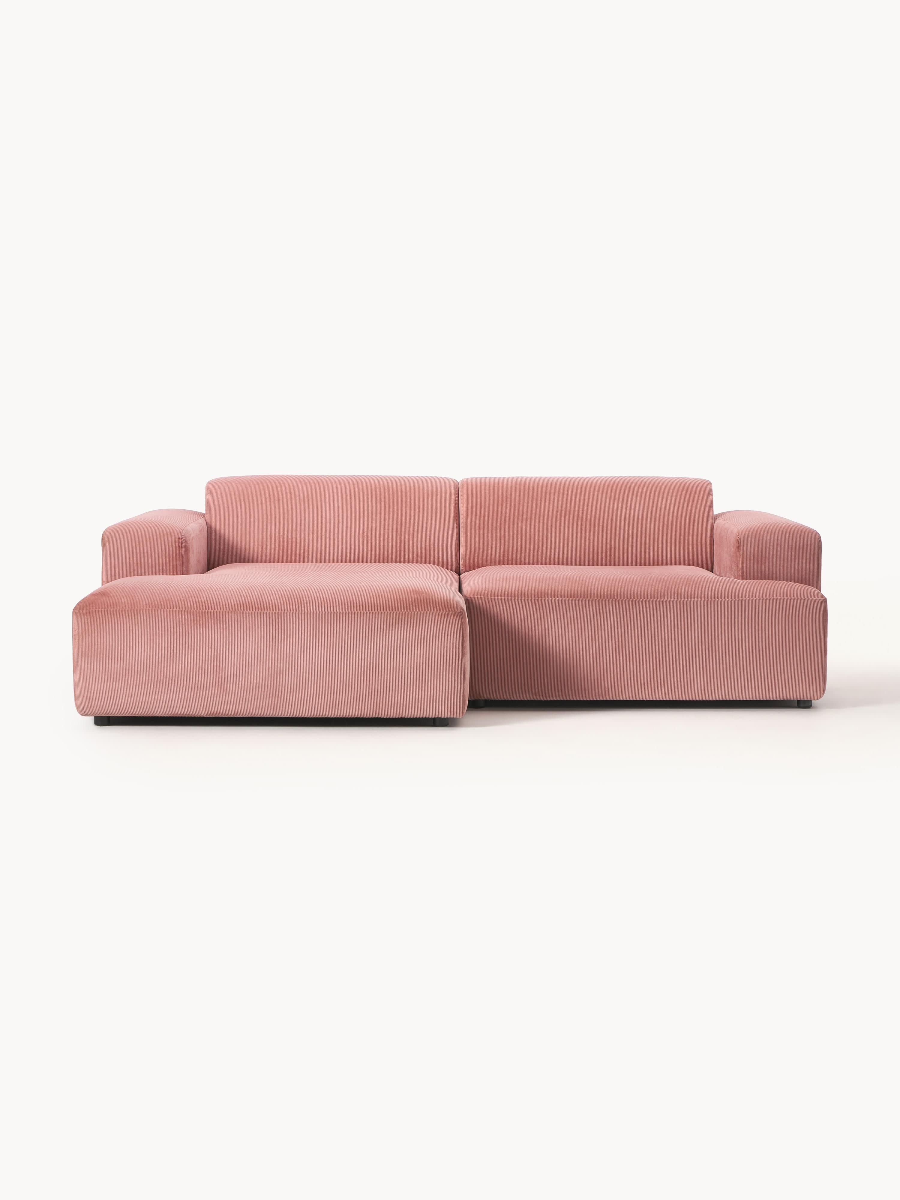 Gallery image 1 - Corduroy Corner Sofa Melva (3-seater)