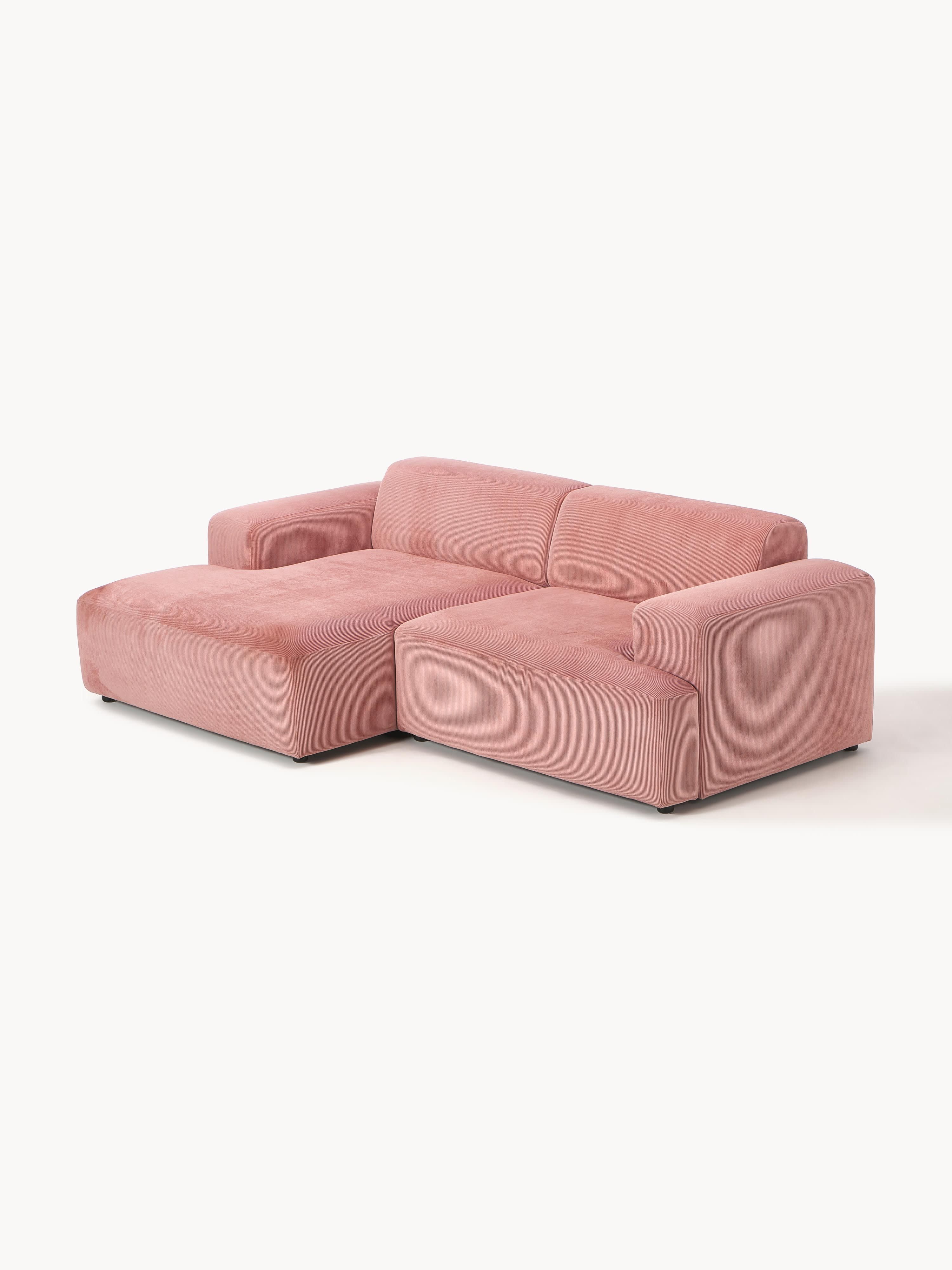 Melva Corduroy Corner Sofa (3-seater)