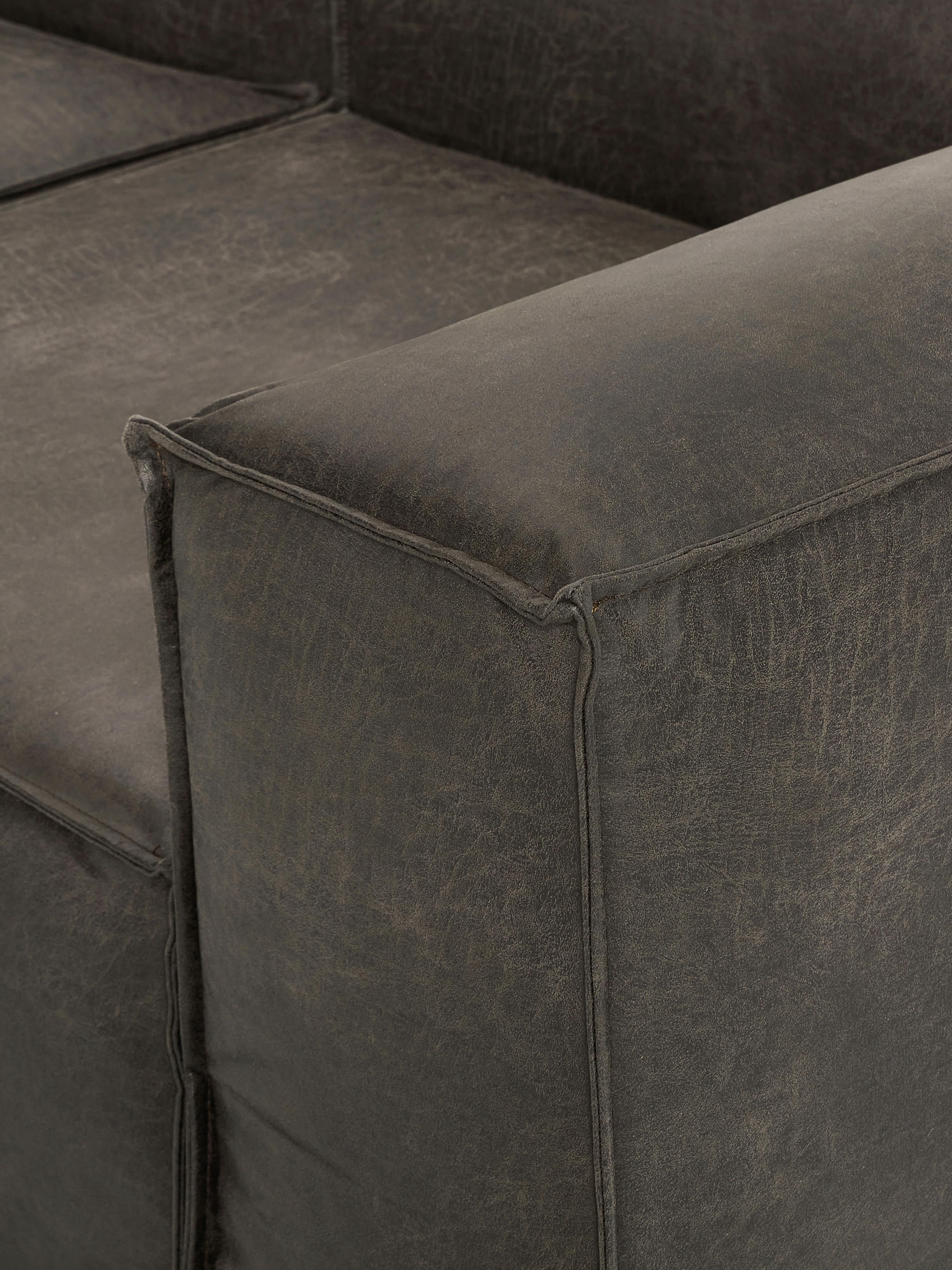 Lennon XL Modular Leather Ottoman