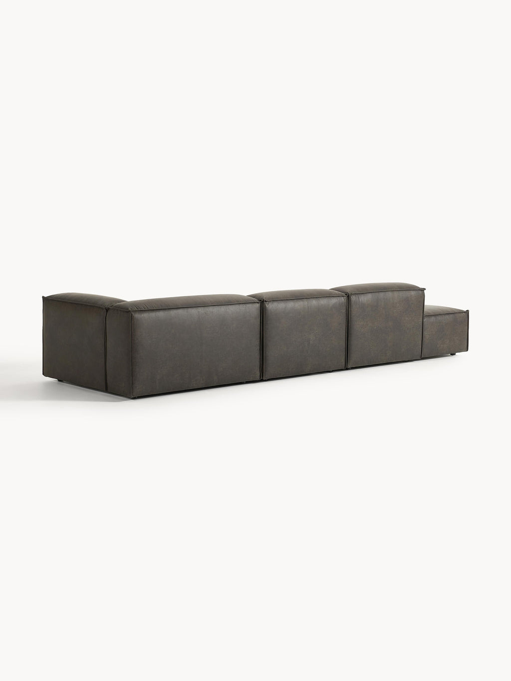 Lennon XL Modular Leather Ottoman