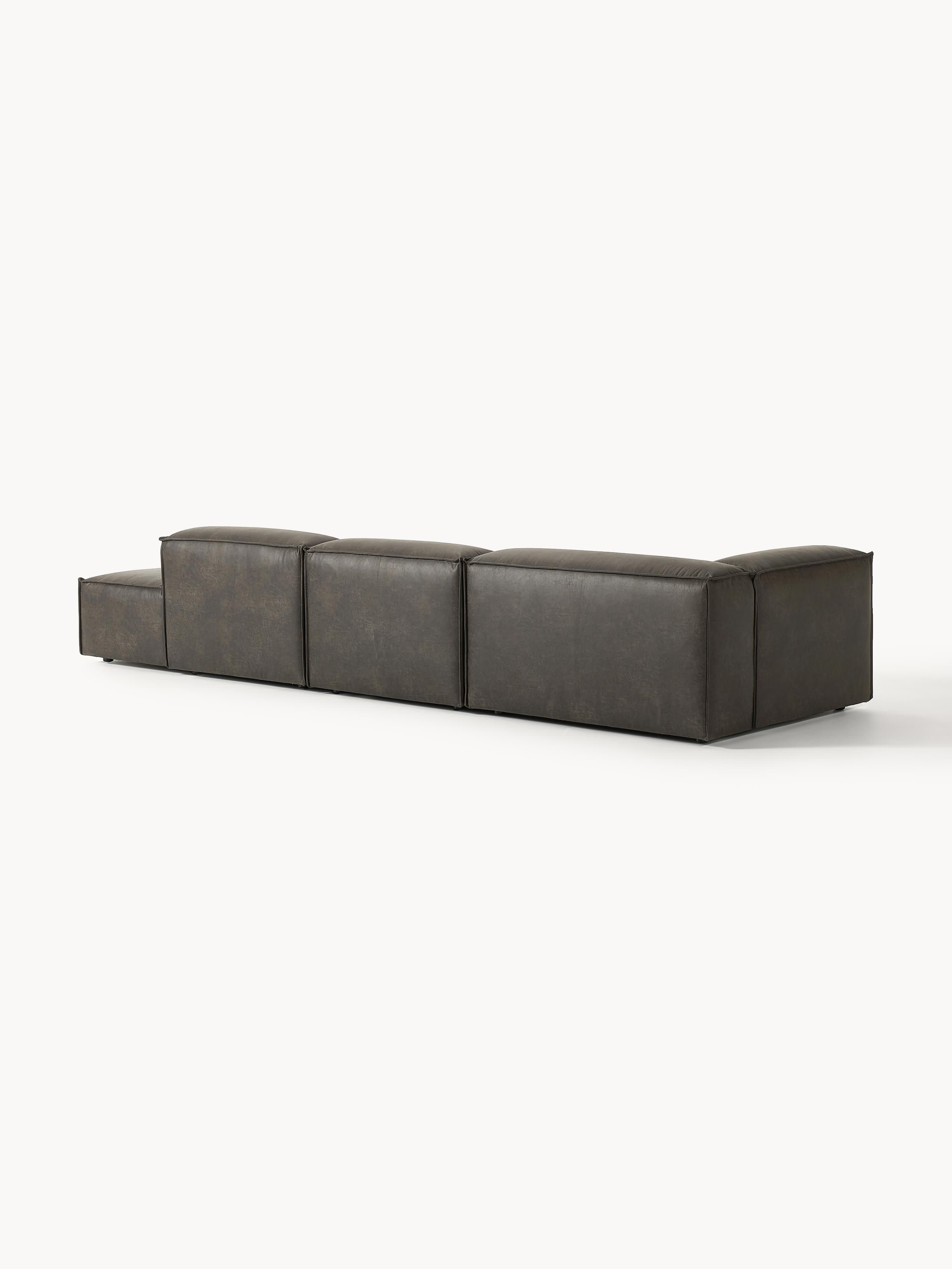 Lennon XL Modular Leather Ottoman