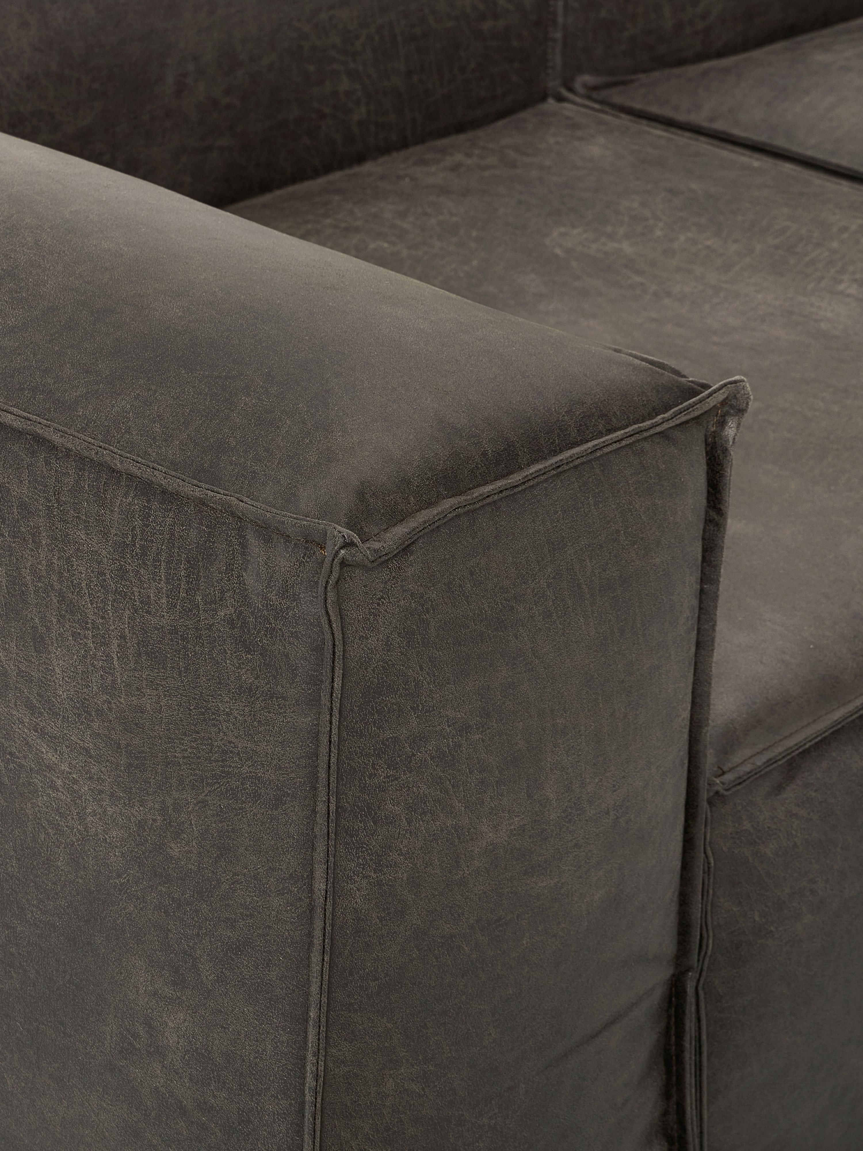 Lennon XL Modular Leather Ottoman
