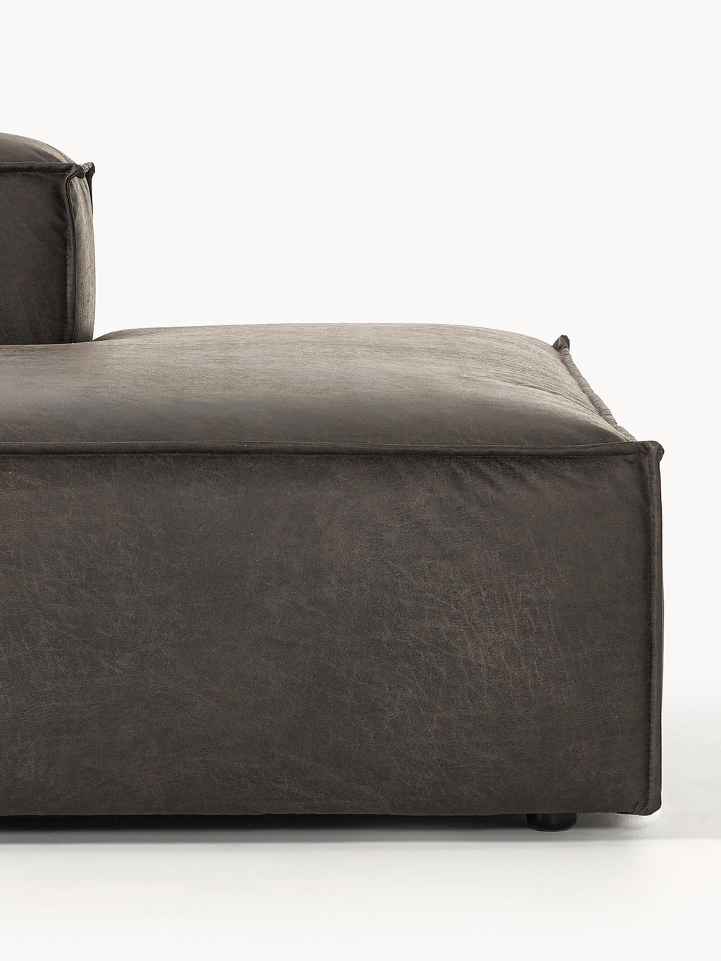 Lennon XL Modular Leather Ottoman
